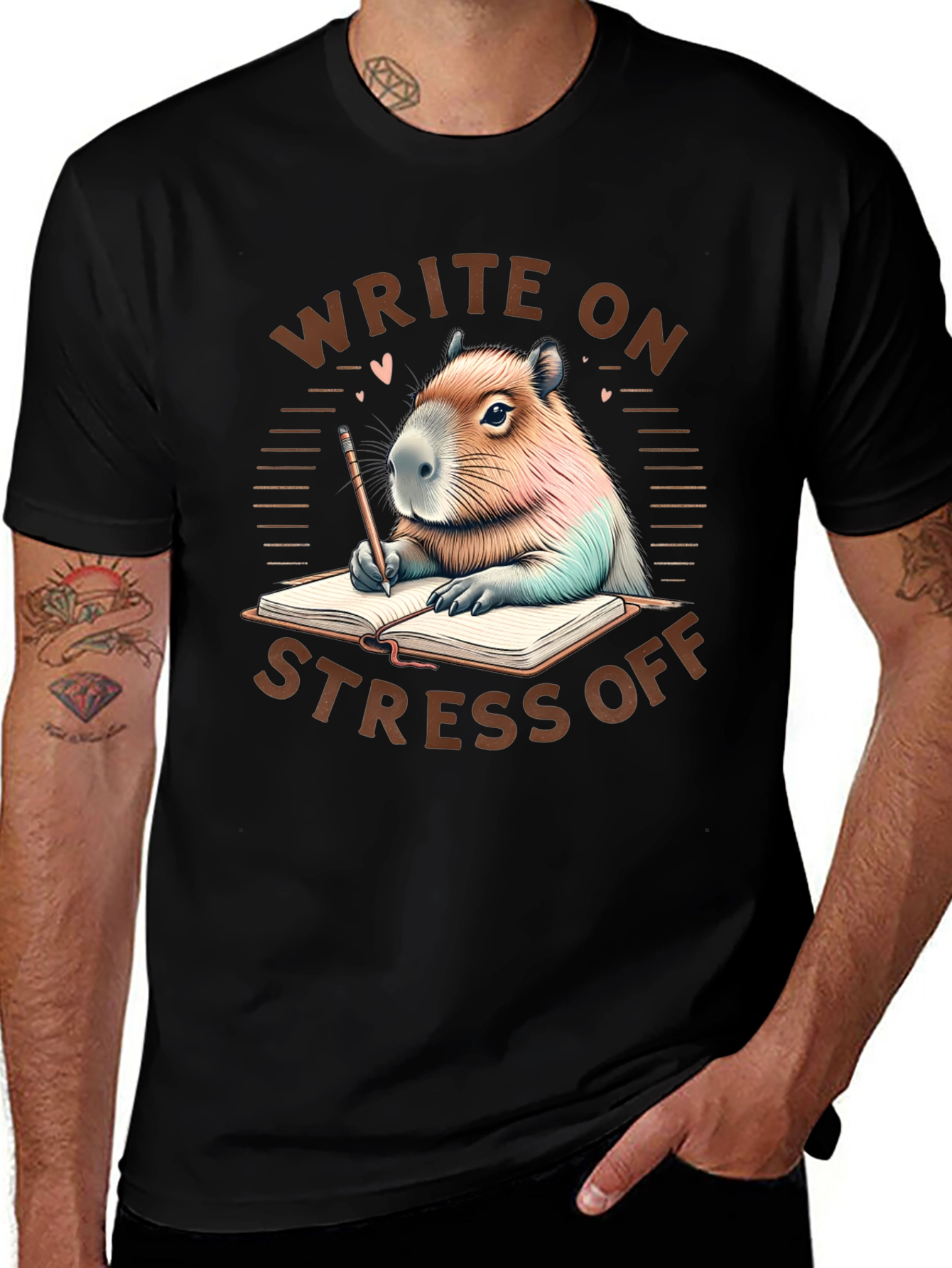 Write On Stress Off T-Shirt