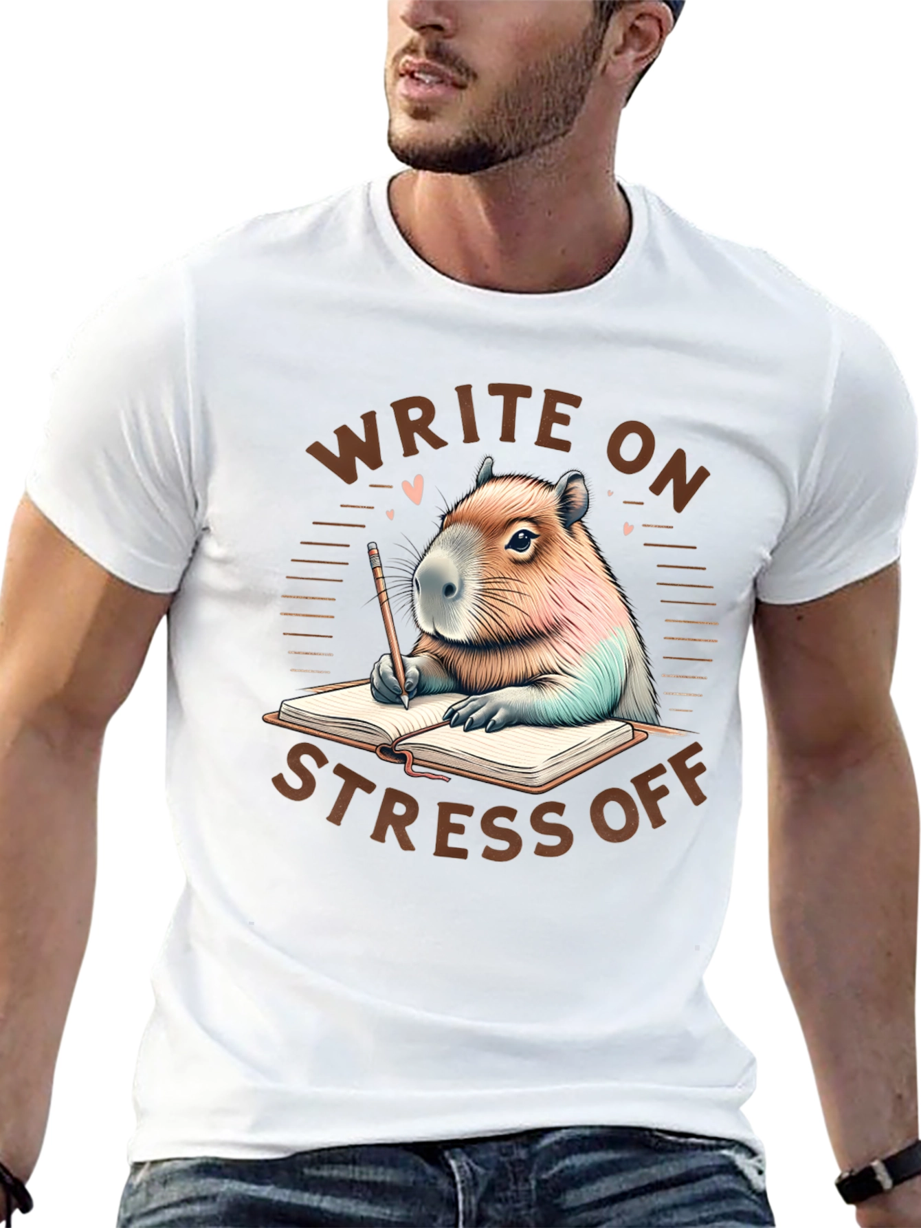 Write On Stress Off T-Shirt