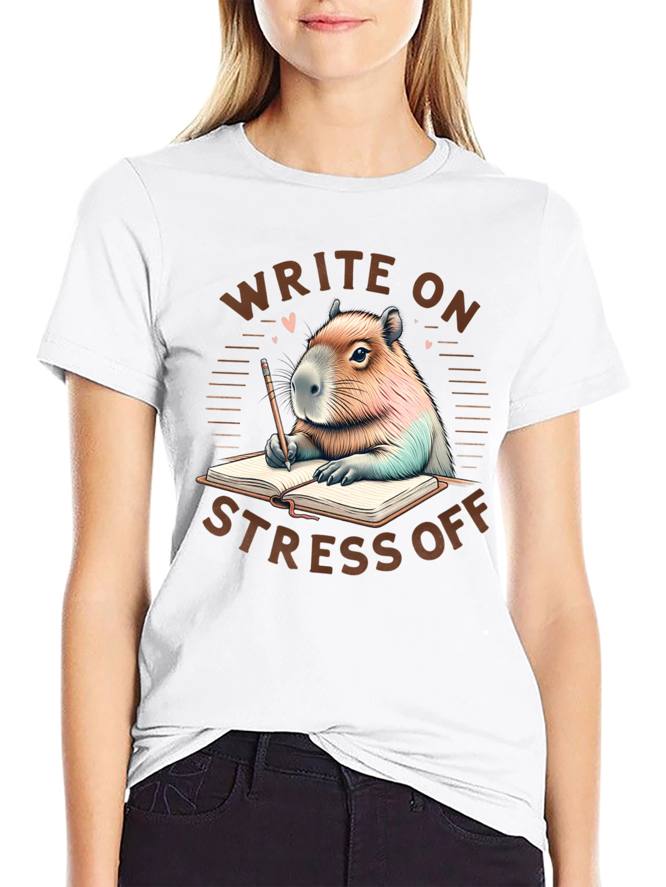 Write On Stress Off T-Shirt