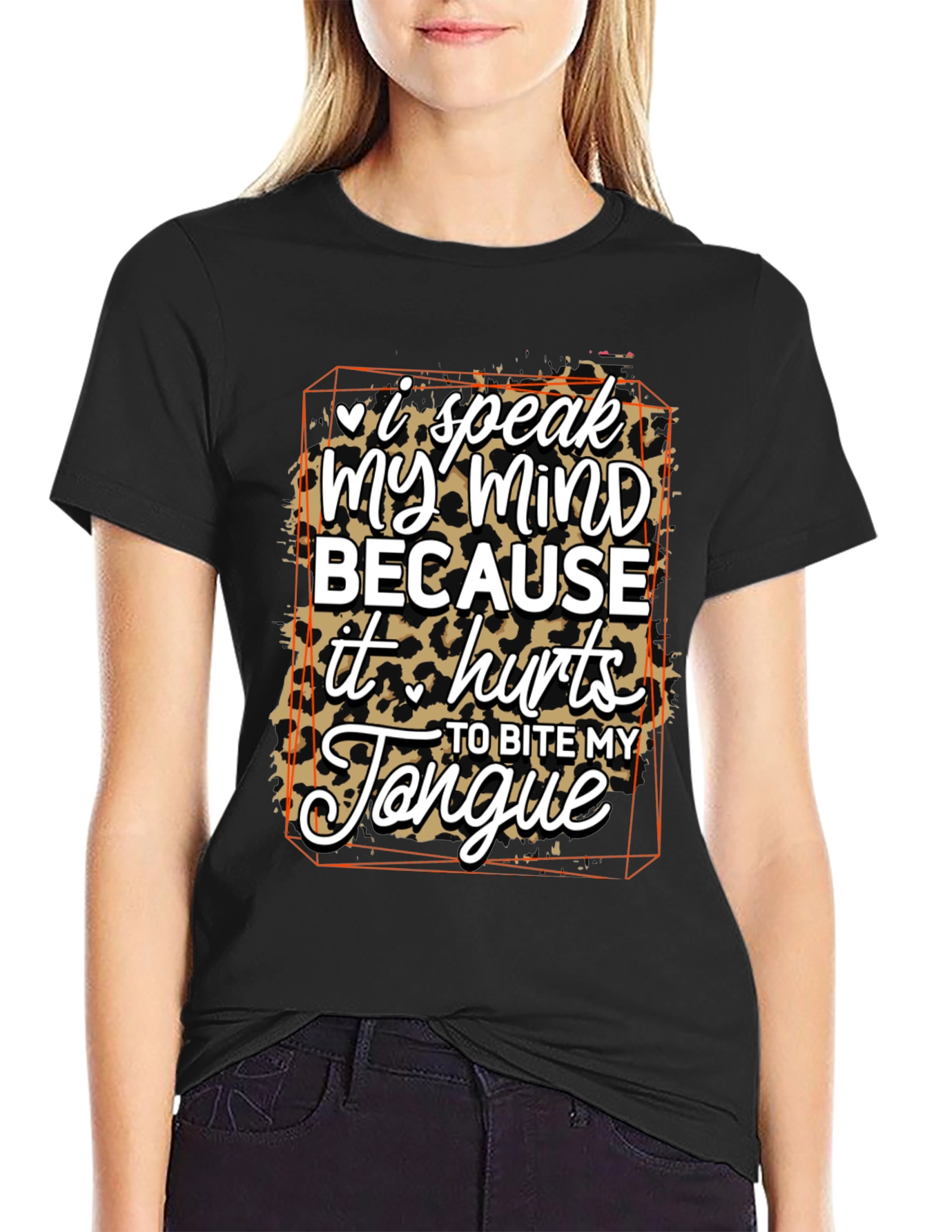 Mind Speak Graphic Tee - Bold Statement Shirt