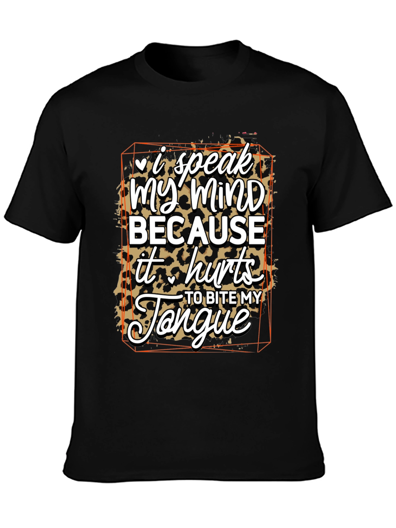 Mind Speak Graphic Tee - Bold Statement Shirt