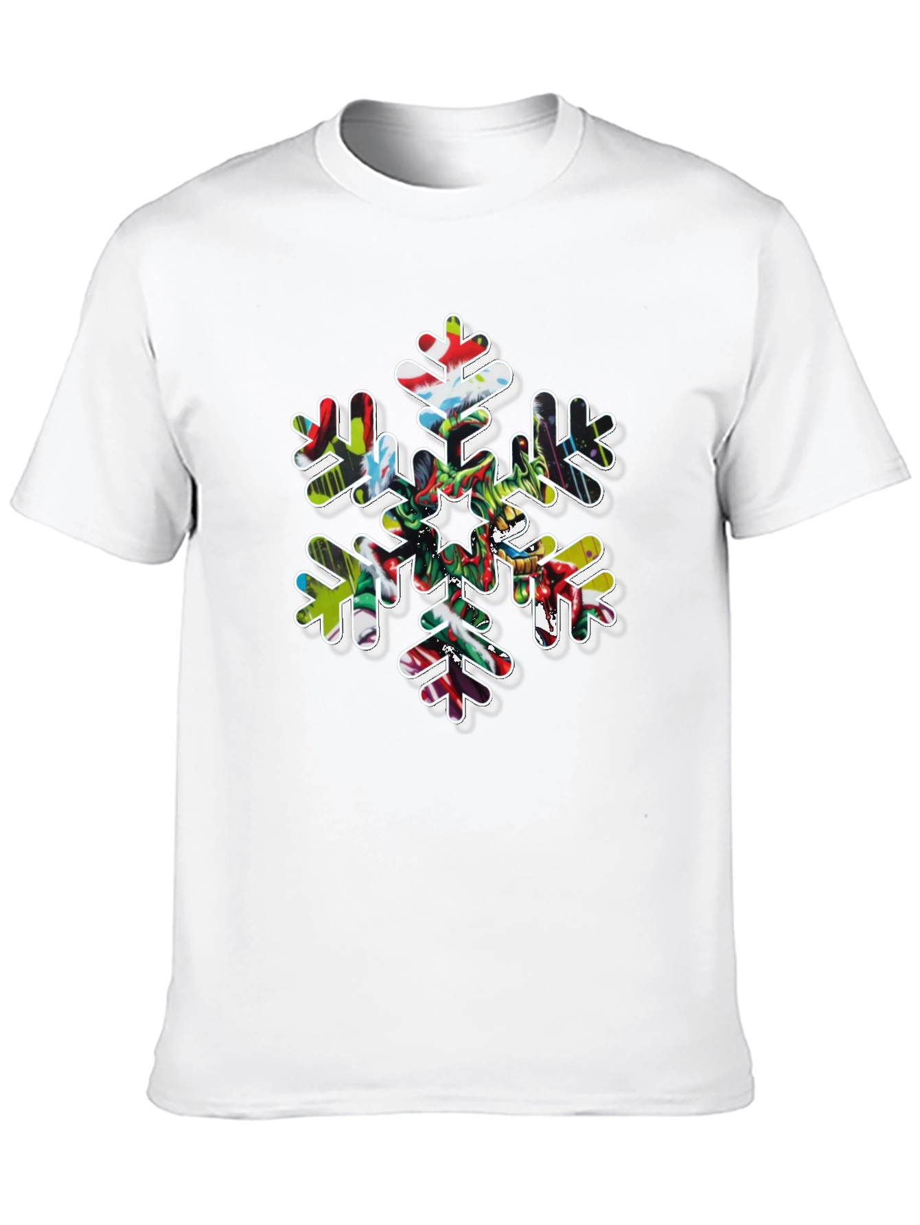 Festive Snowflake Graphic Tee