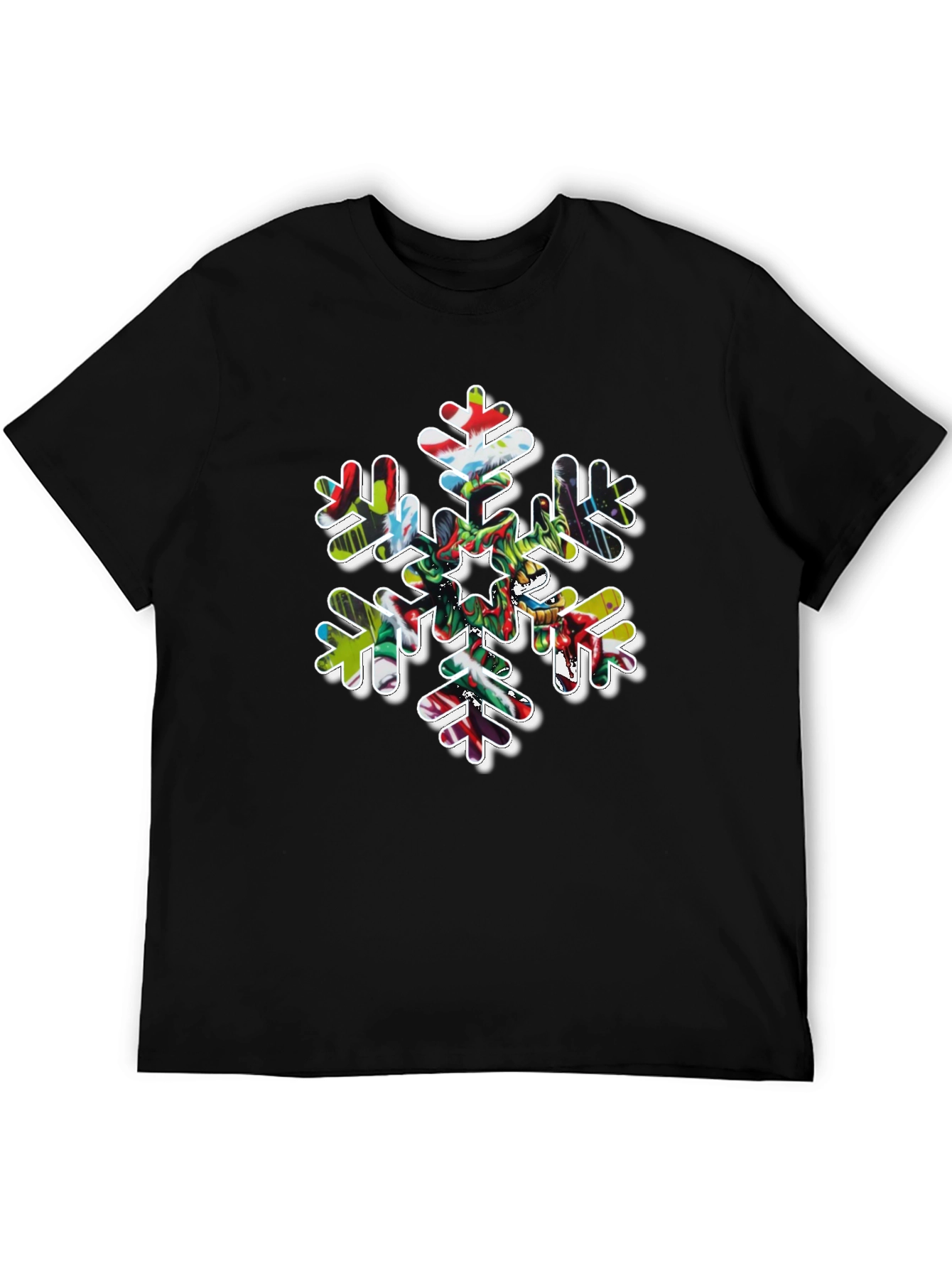 Festive Snowflake Graphic Tee