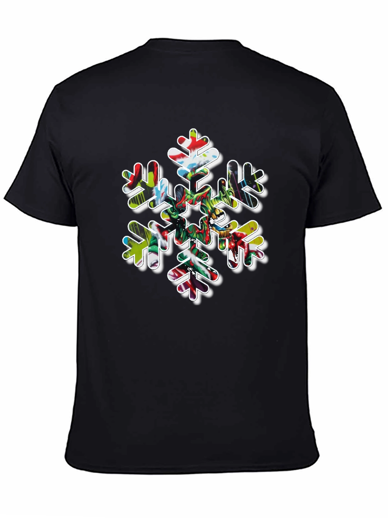 Festive Snowflake Graphic Tee