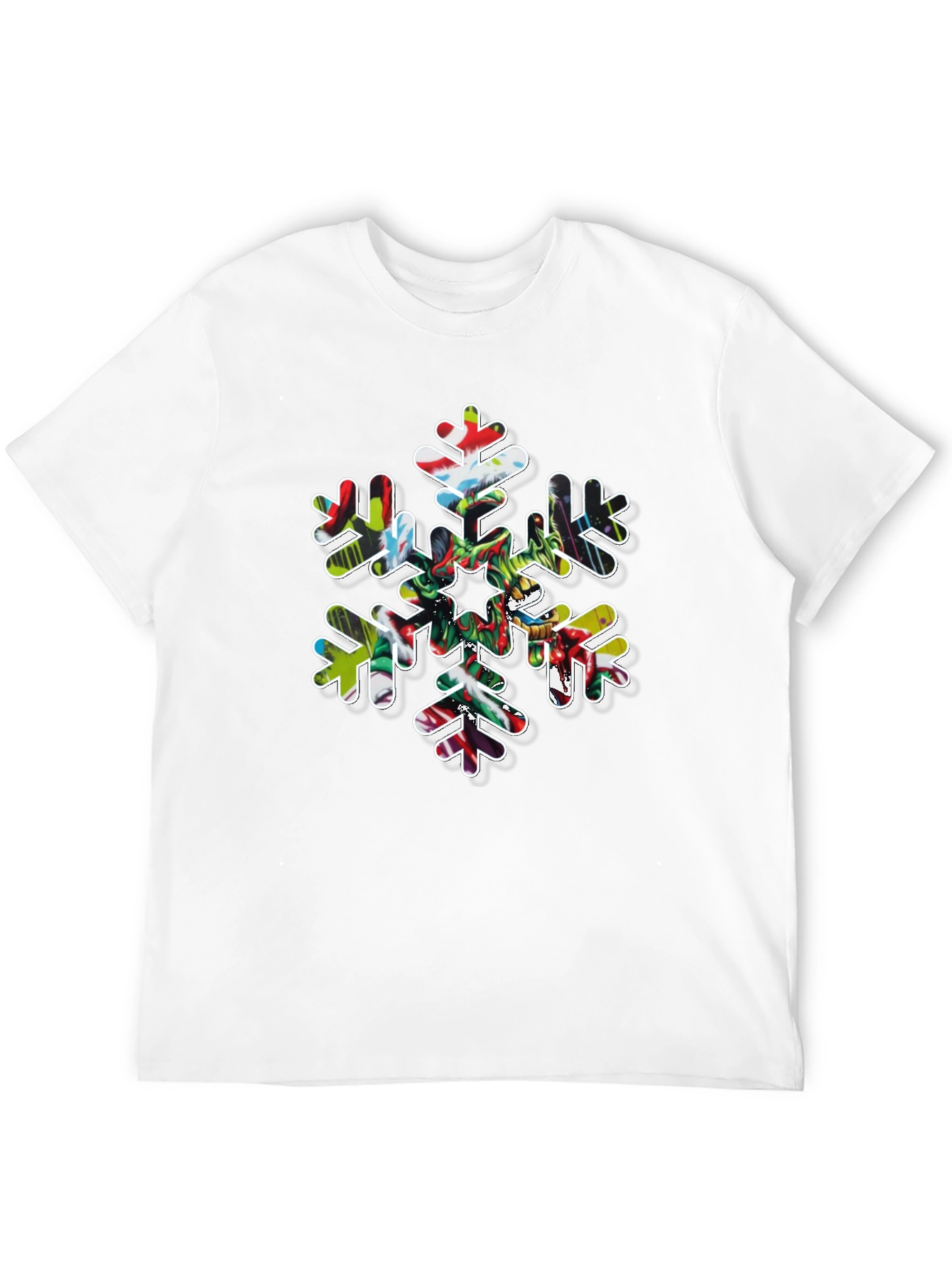 Festive Snowflake Graphic Tee
