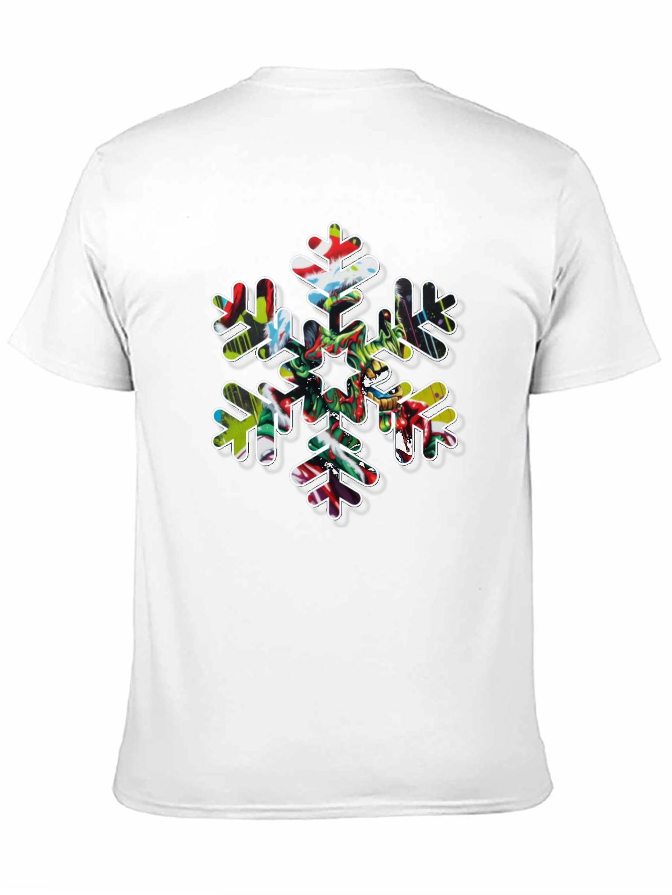 Festive Snowflake Graphic Tee