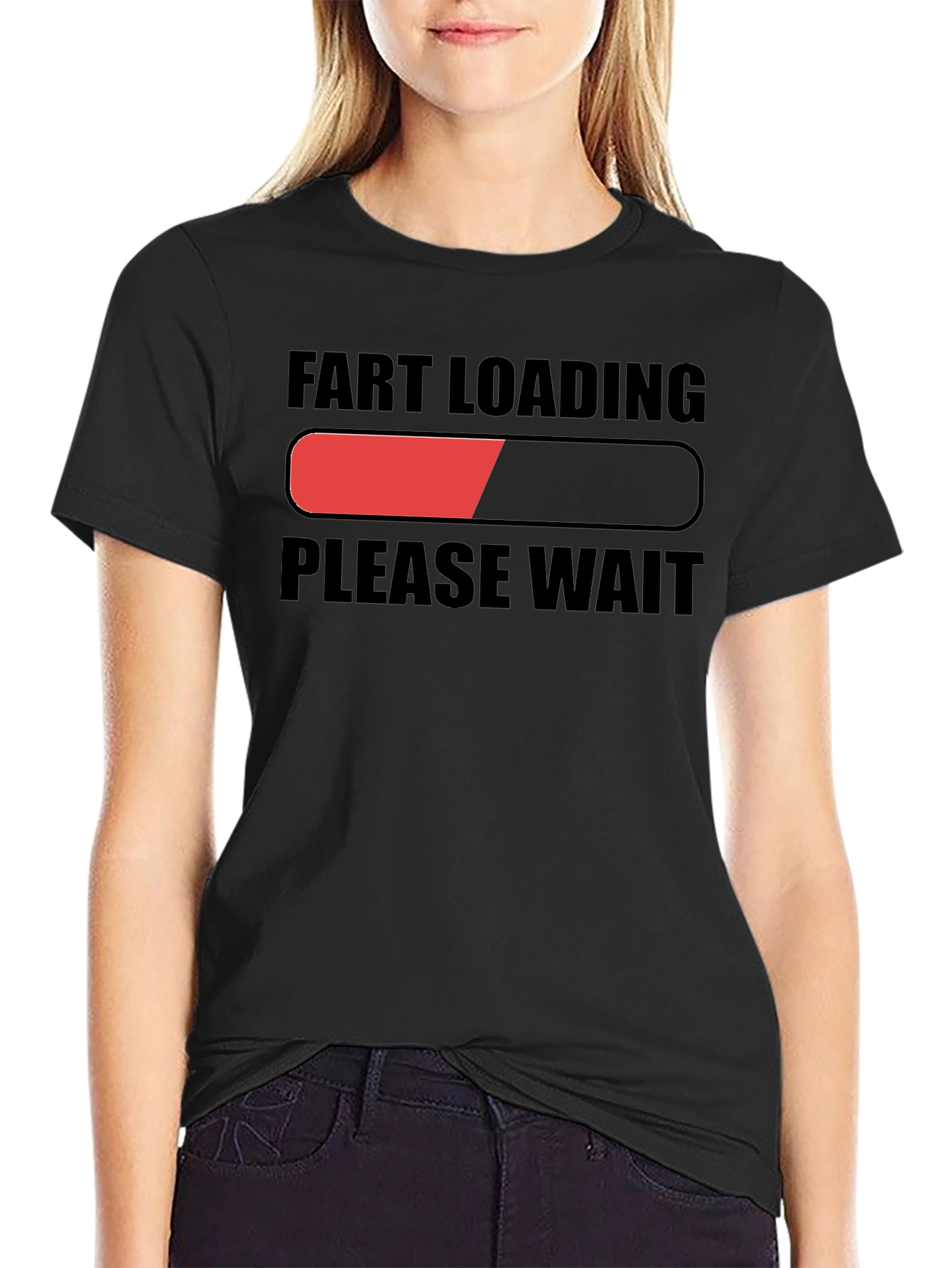 Fart Loading Please Wait Novelty T-Shirt