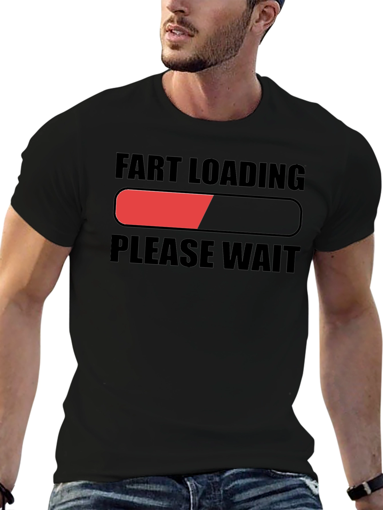 Fart Loading Please Wait Novelty T-Shirt