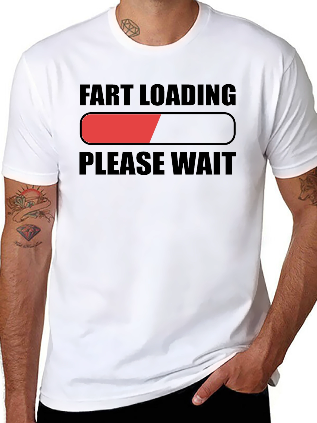 Fart Loading Please Wait Novelty T-Shirt