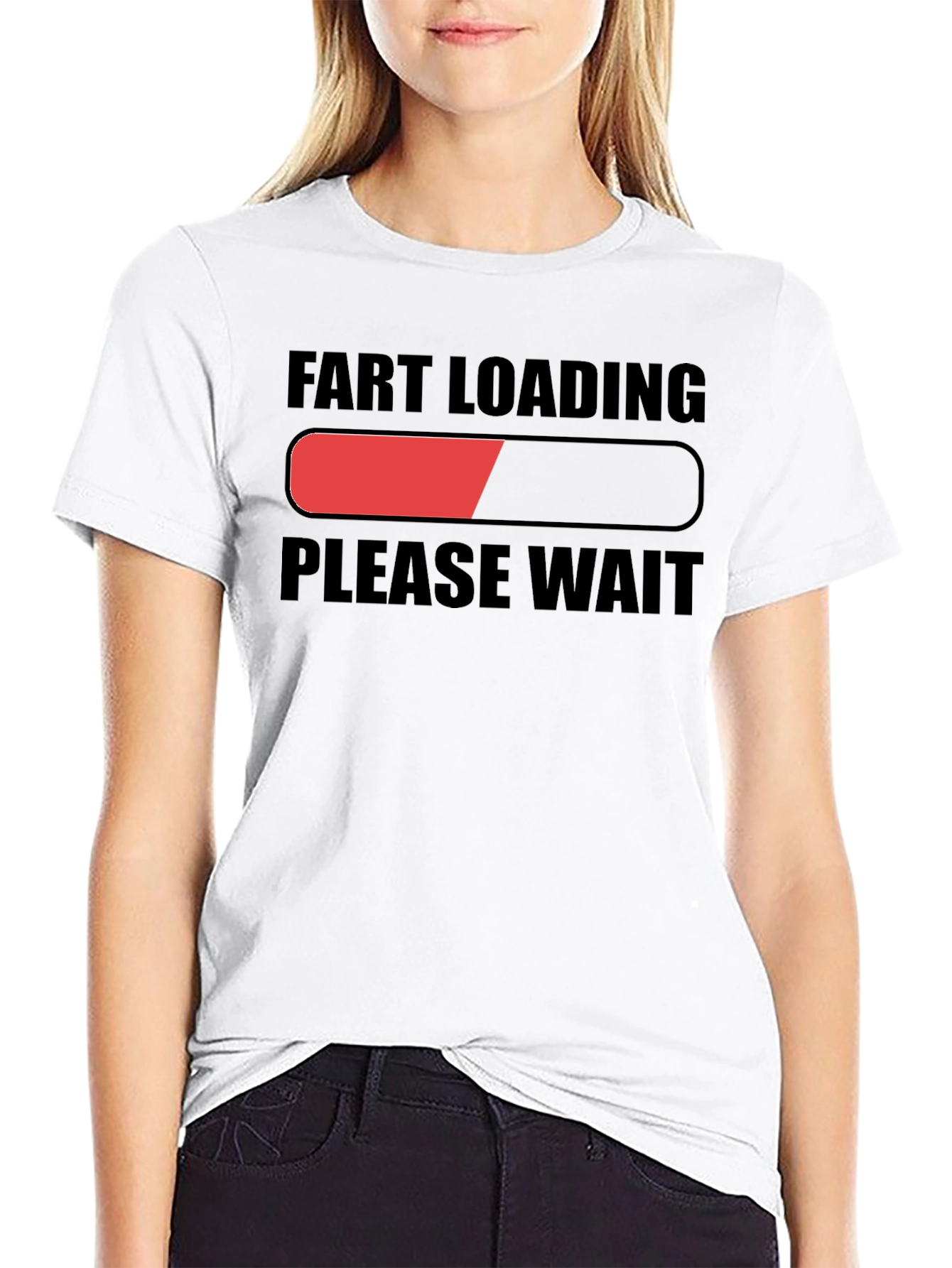 Fart Loading Please Wait Novelty T-Shirt