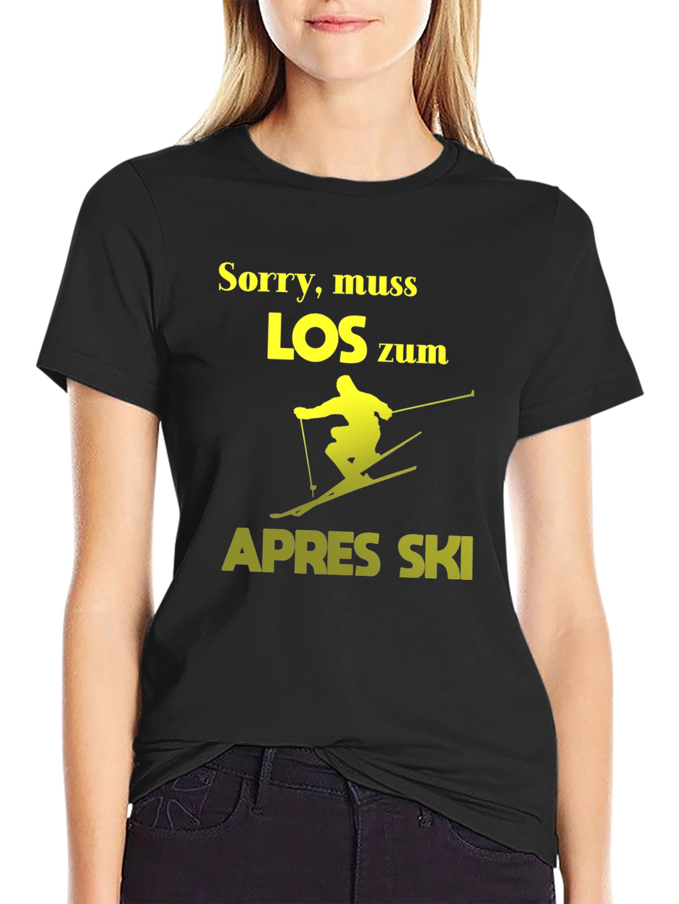 Apres Ski Skiing T-Shirt