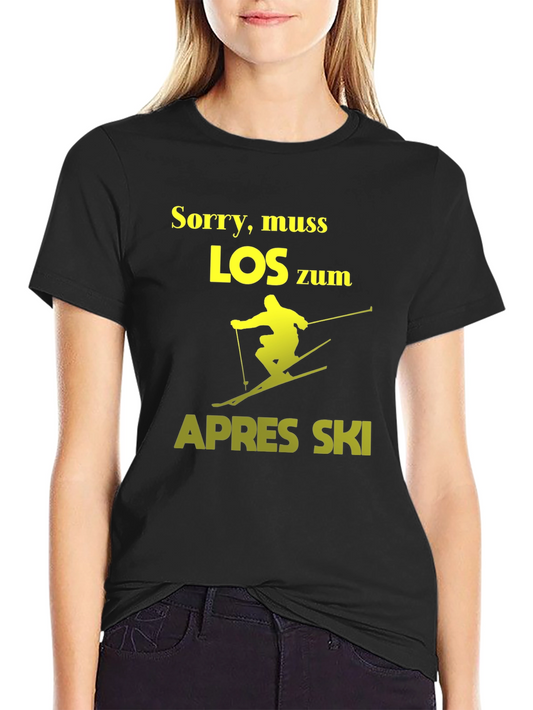 Apres Ski Skiing T-Shirt