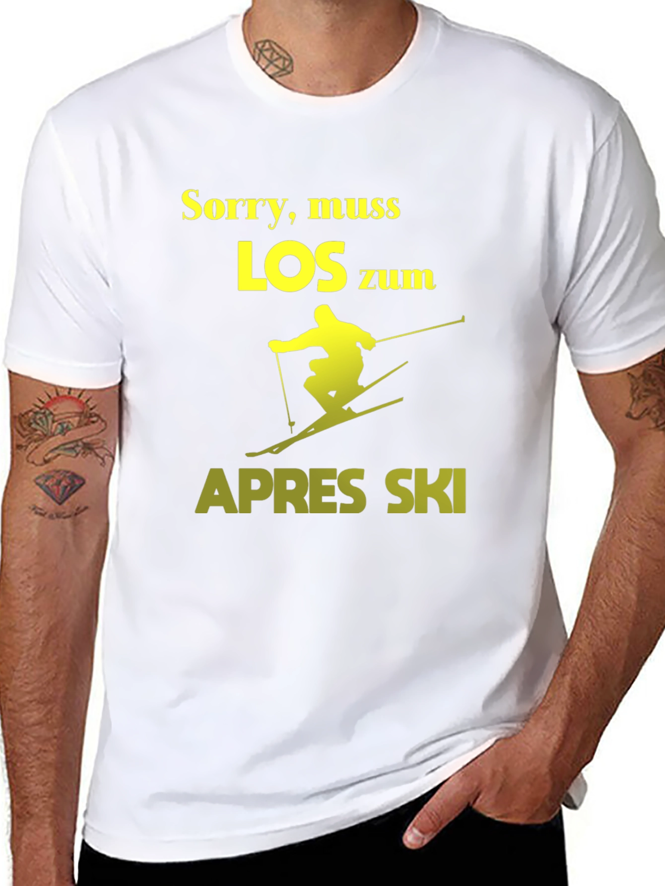 Apres Ski Skiing T-Shirt