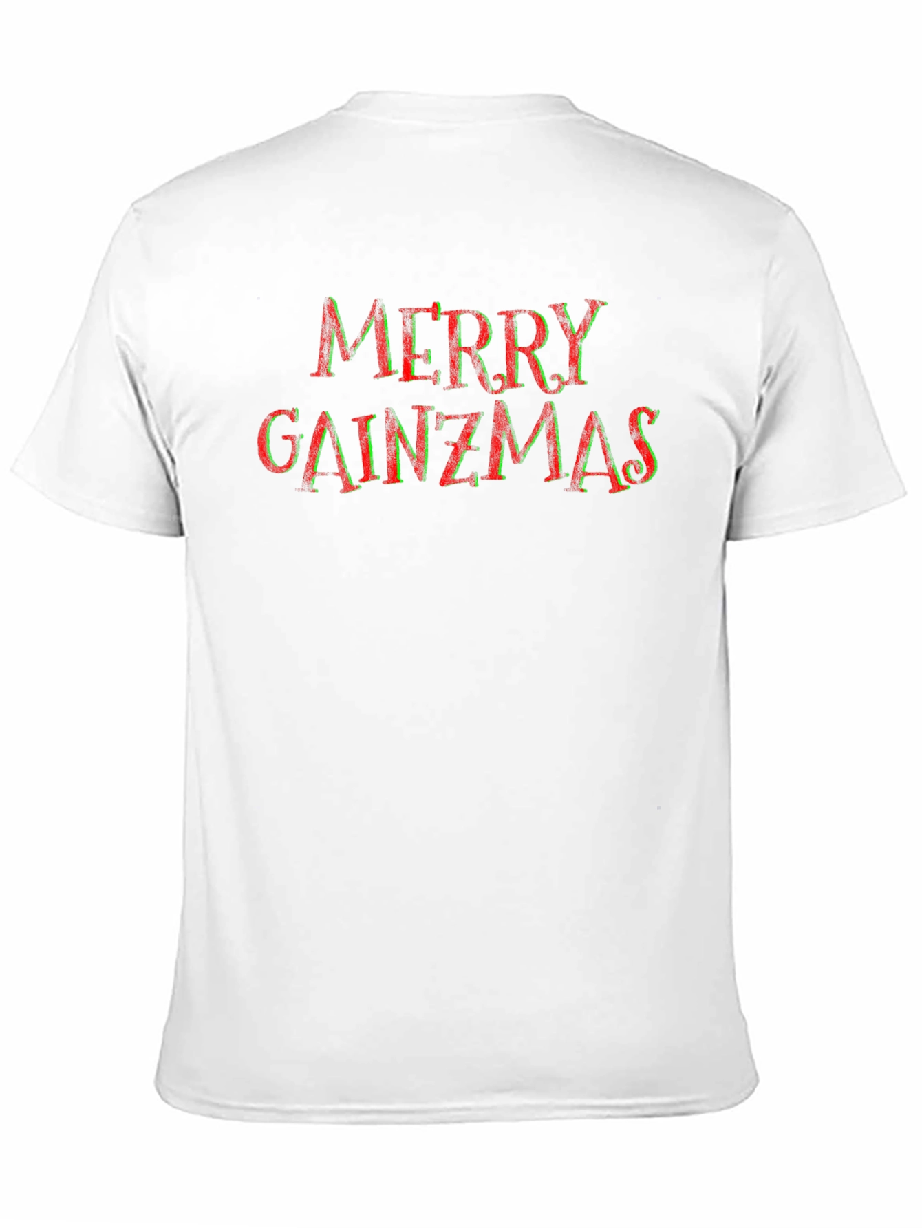 Merry Gainzmas Black T-Shirt - Fitness Holiday Apparel