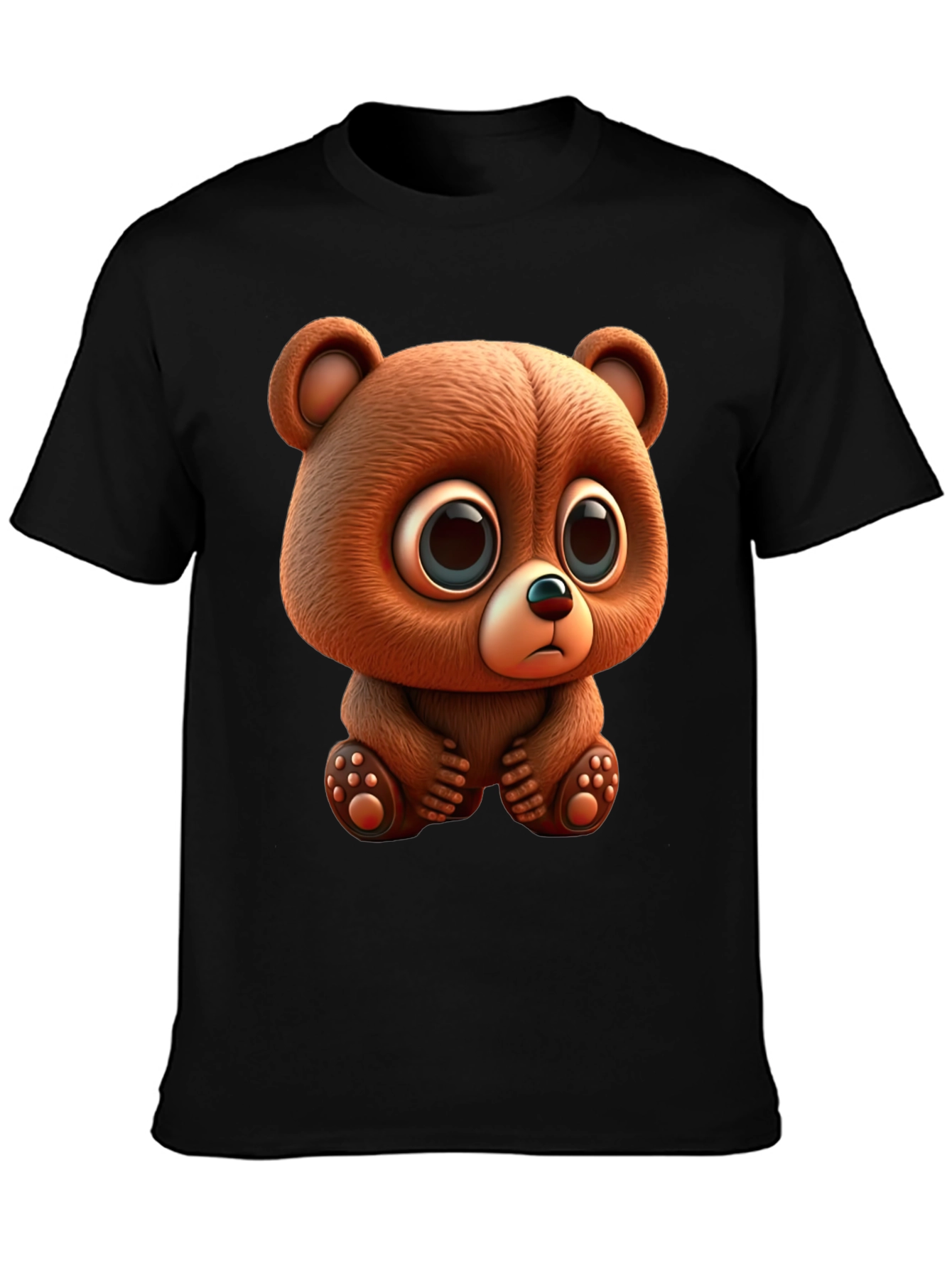 Cute Cartoon Bear Graphic Tee