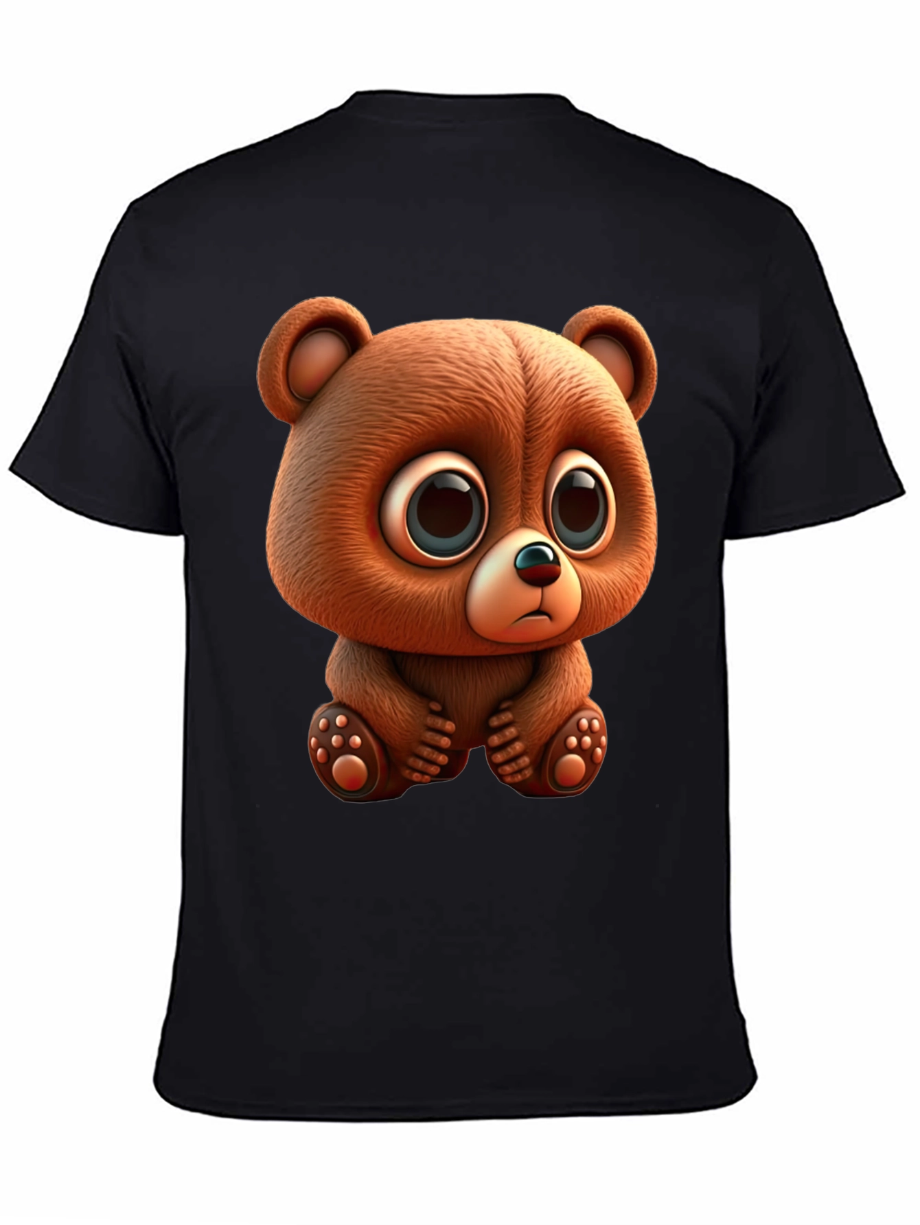 Cute Cartoon Bear Graphic Tee