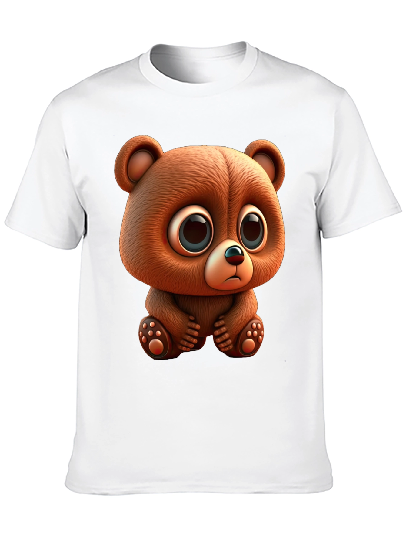 Cute Cartoon Bear Graphic Tee