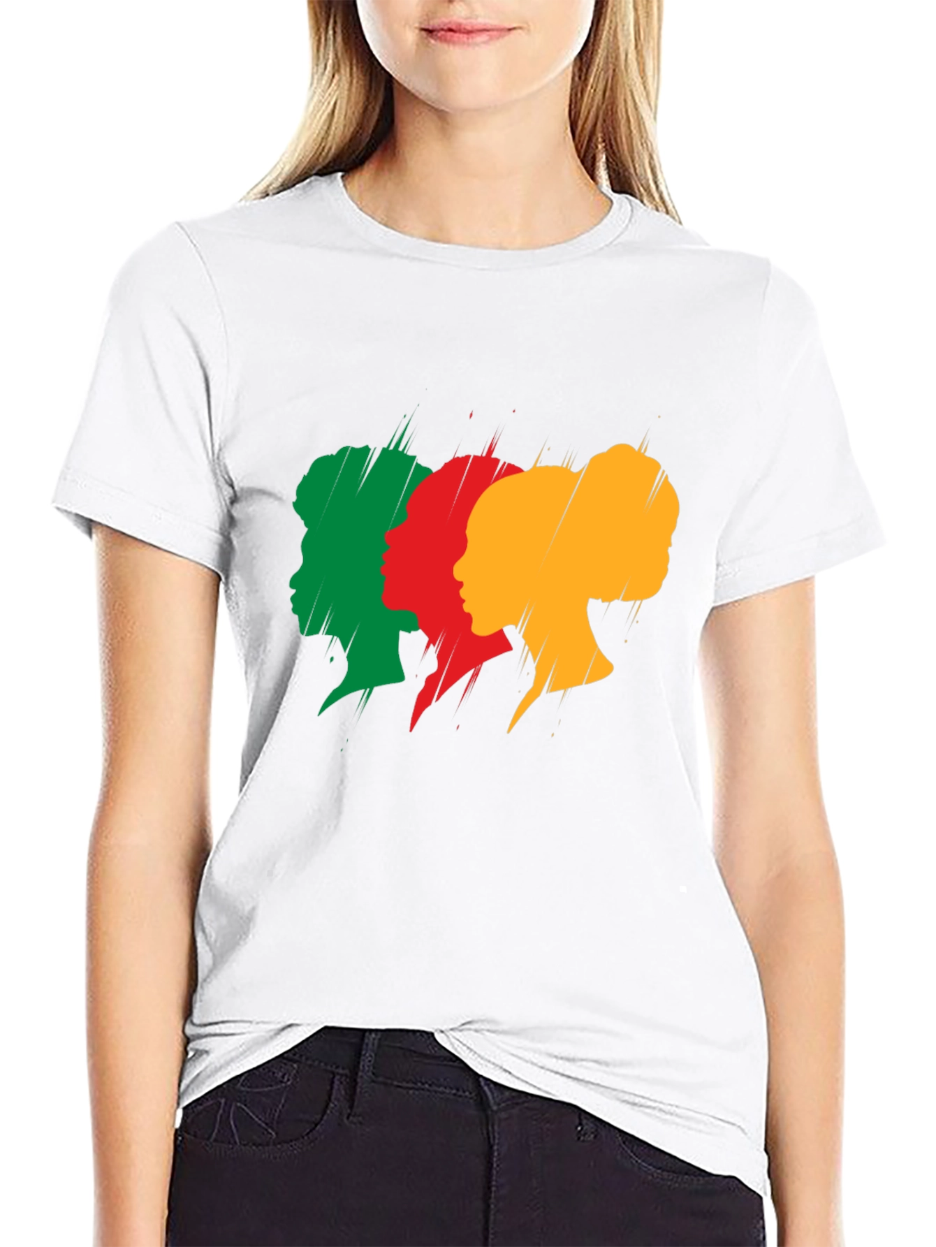 Pan African Women T-Shirt - Black Pride Tee
