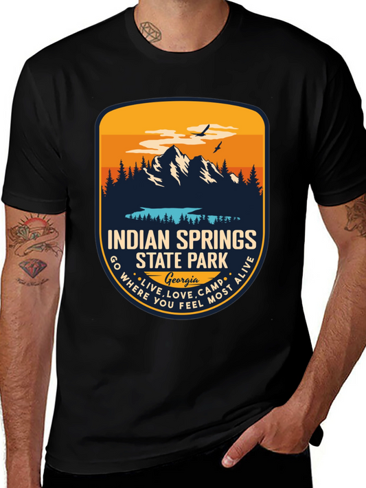 Indian Springs State Park T-Shirt - Georgia Souvenir Tee