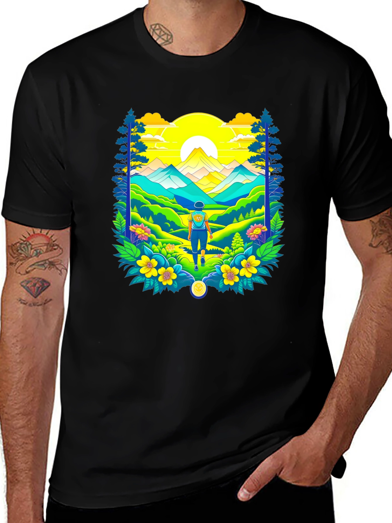 Mountain Explorer Graphic Tee - Adventure Awaits