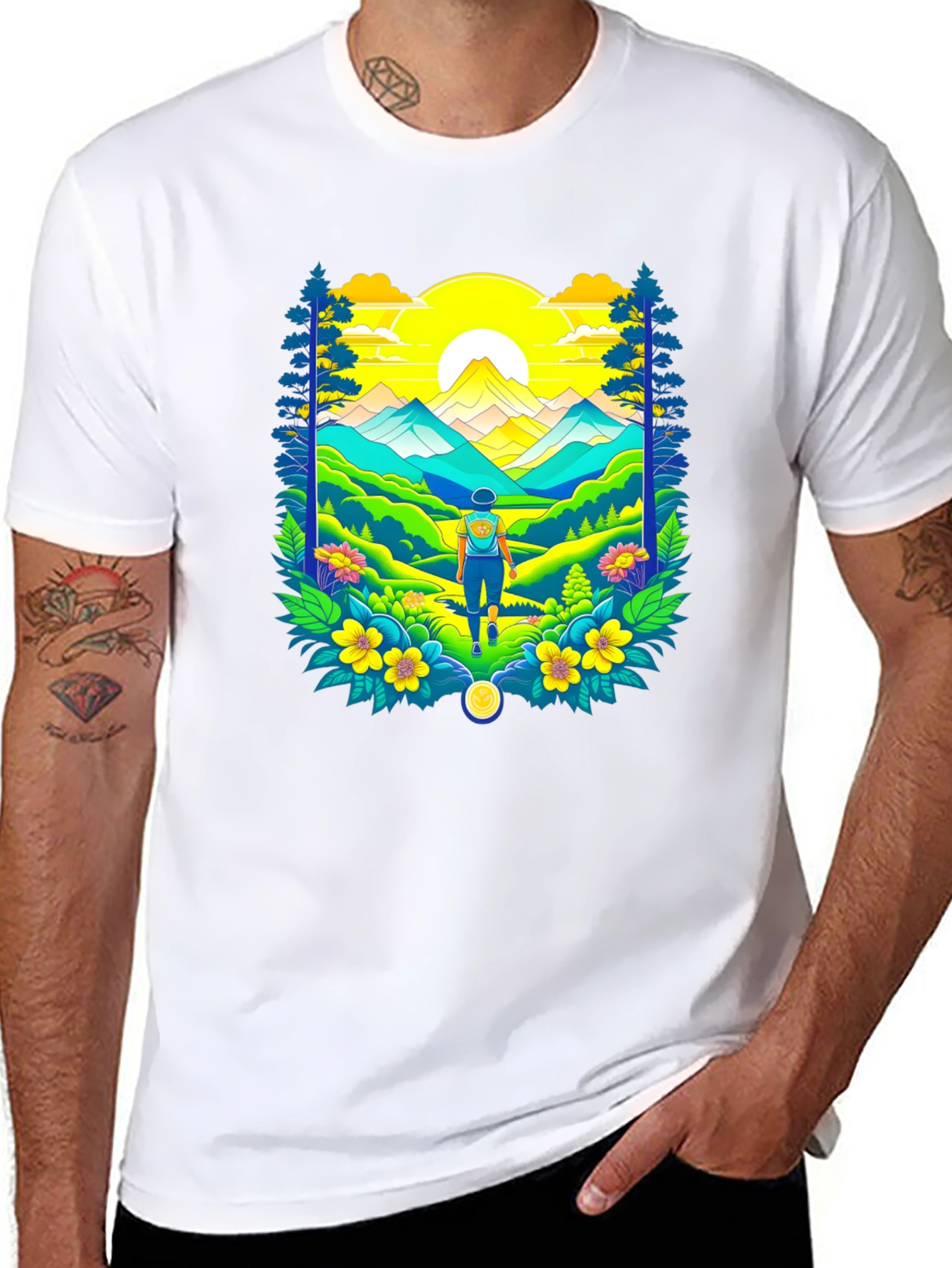Mountain Explorer Graphic Tee - Adventure Awaits
