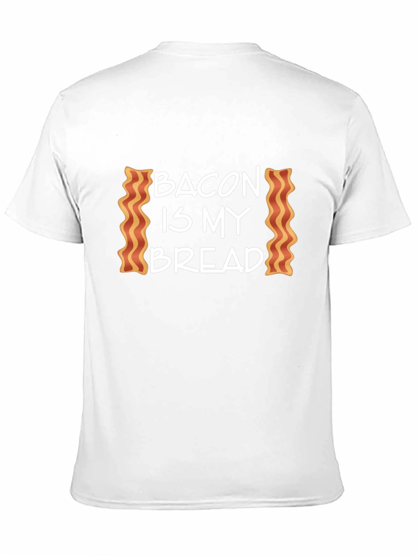 Bacon is My Bread Graphic Tee - Black T-Shirt