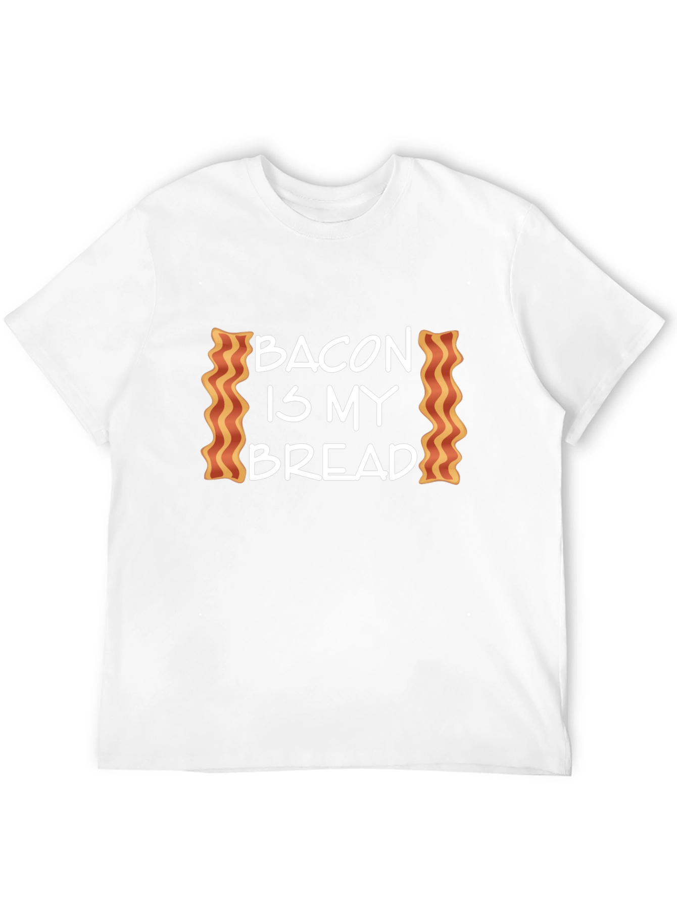 Bacon is My Bread Graphic Tee - Black T-Shirt