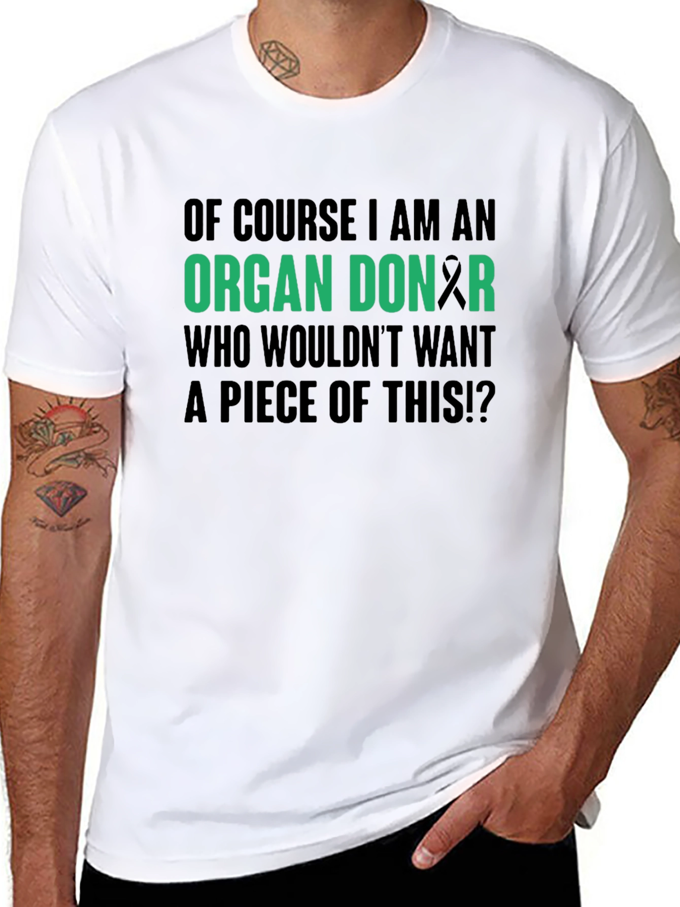 Organ Donor Funny T-Shirt - Awareness Gift