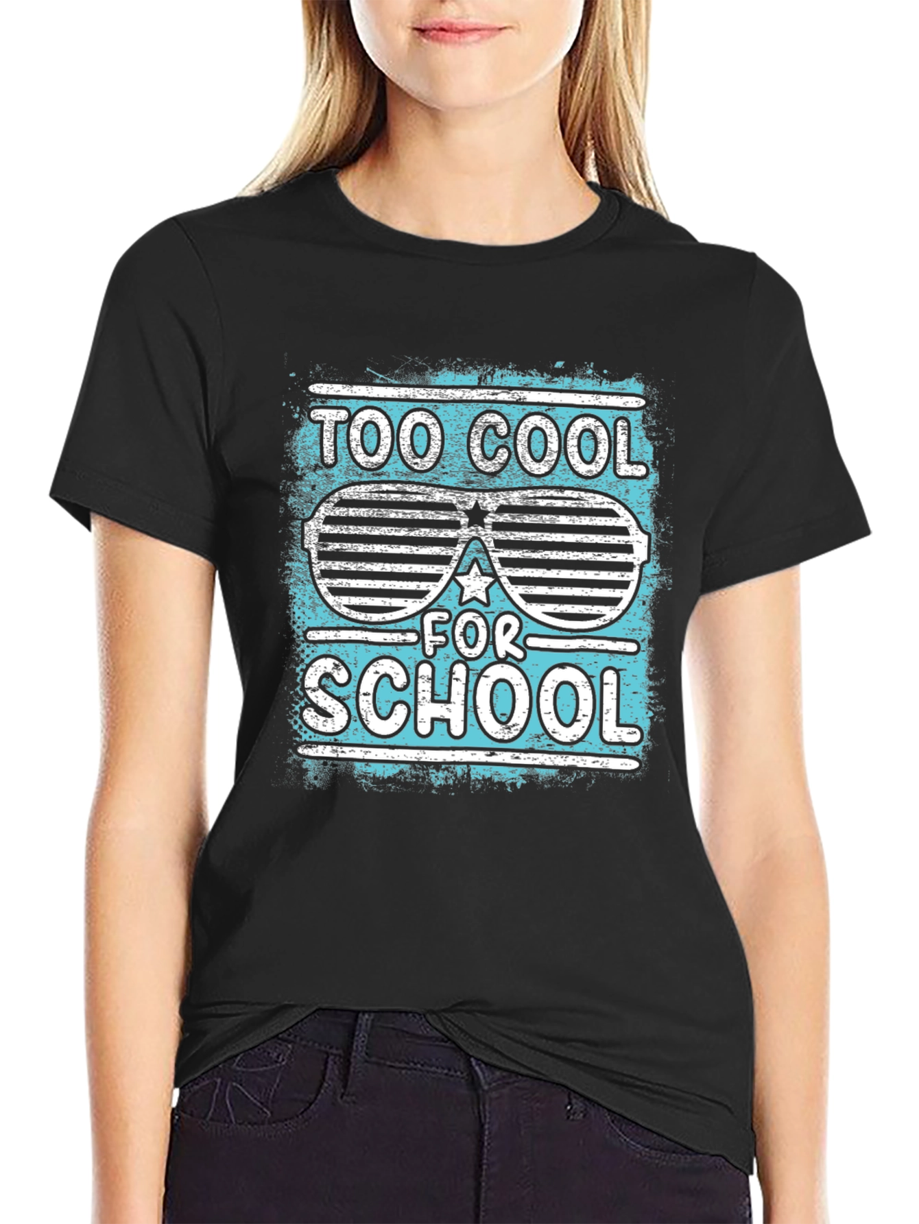 Too Cool For School Graphic T-Shirt