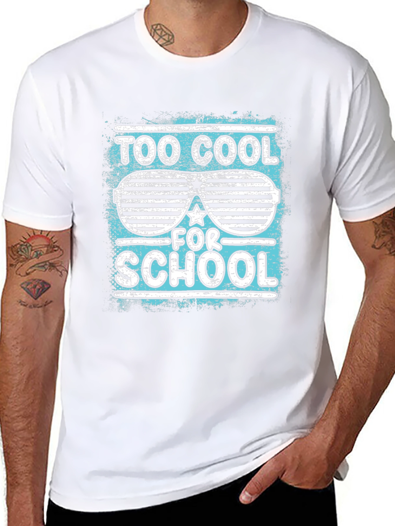 Too Cool For School Graphic T-Shirt