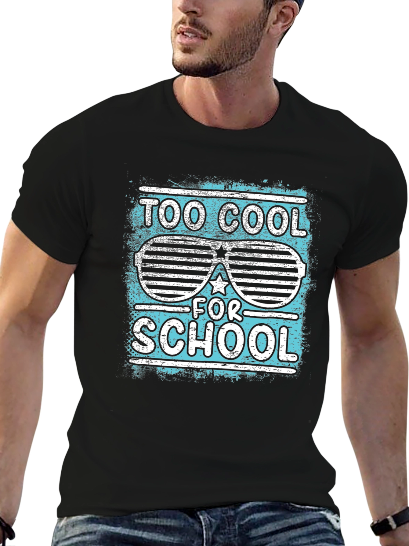 Too Cool For School Graphic T-Shirt