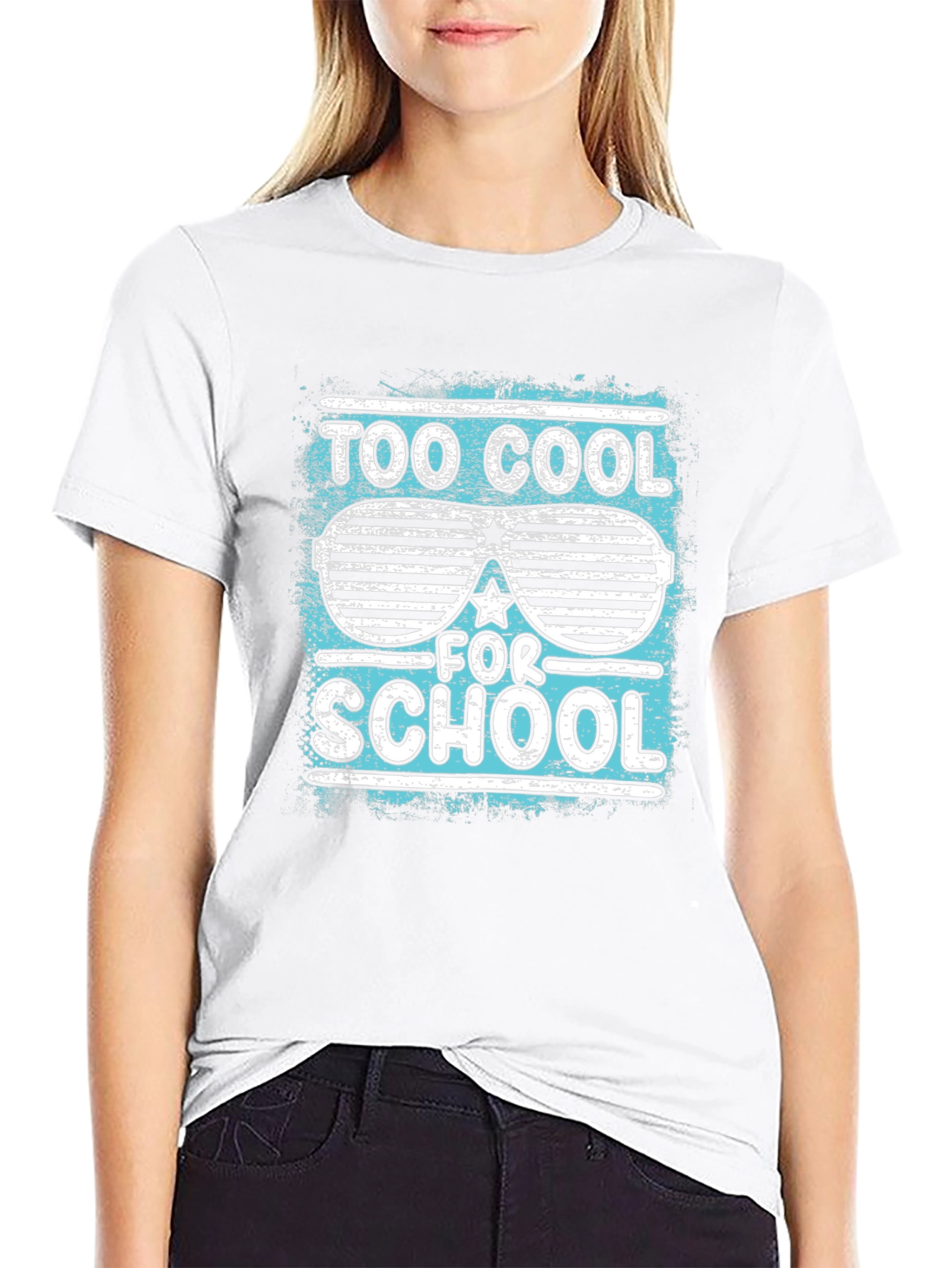 Too Cool For School Graphic T-Shirt