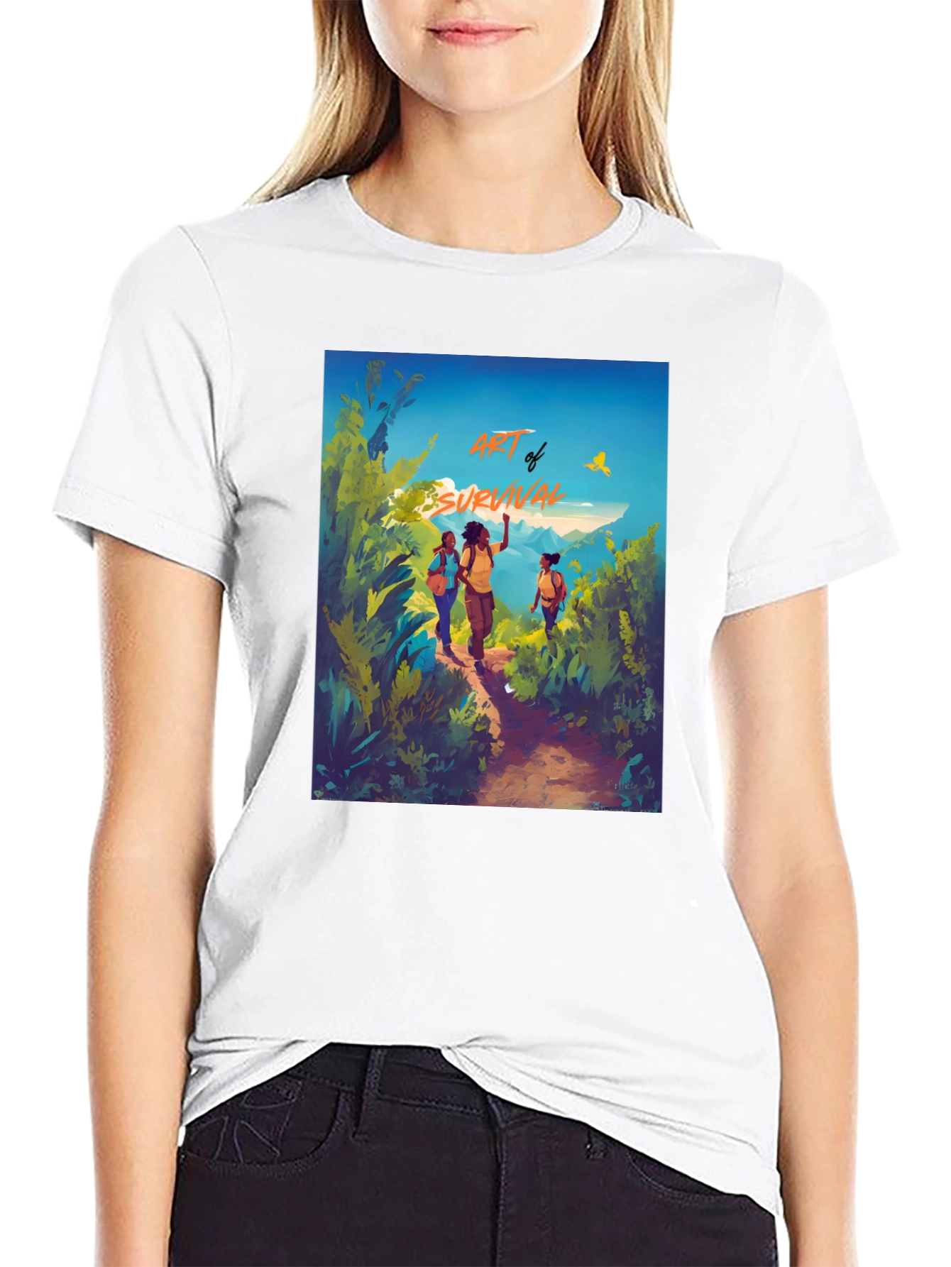 Art of Survival Black Graphic Tee