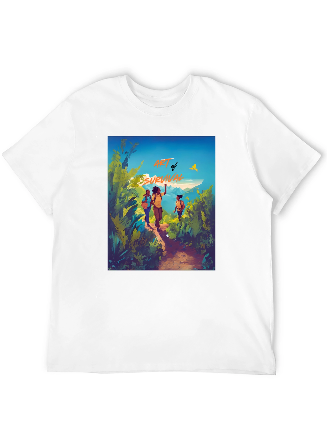 Art of Survival Black Graphic Tee