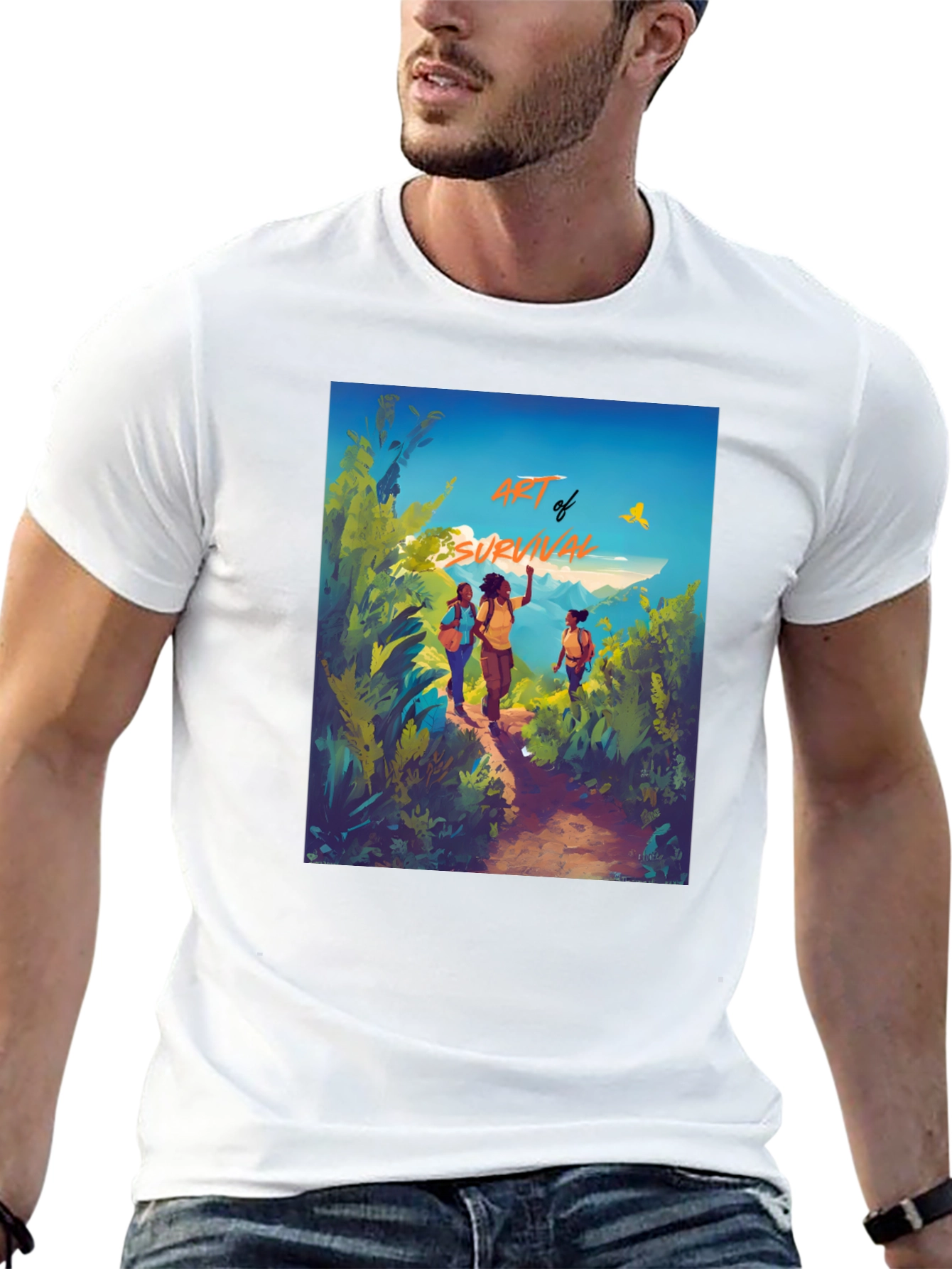 Art of Survival Black Graphic Tee