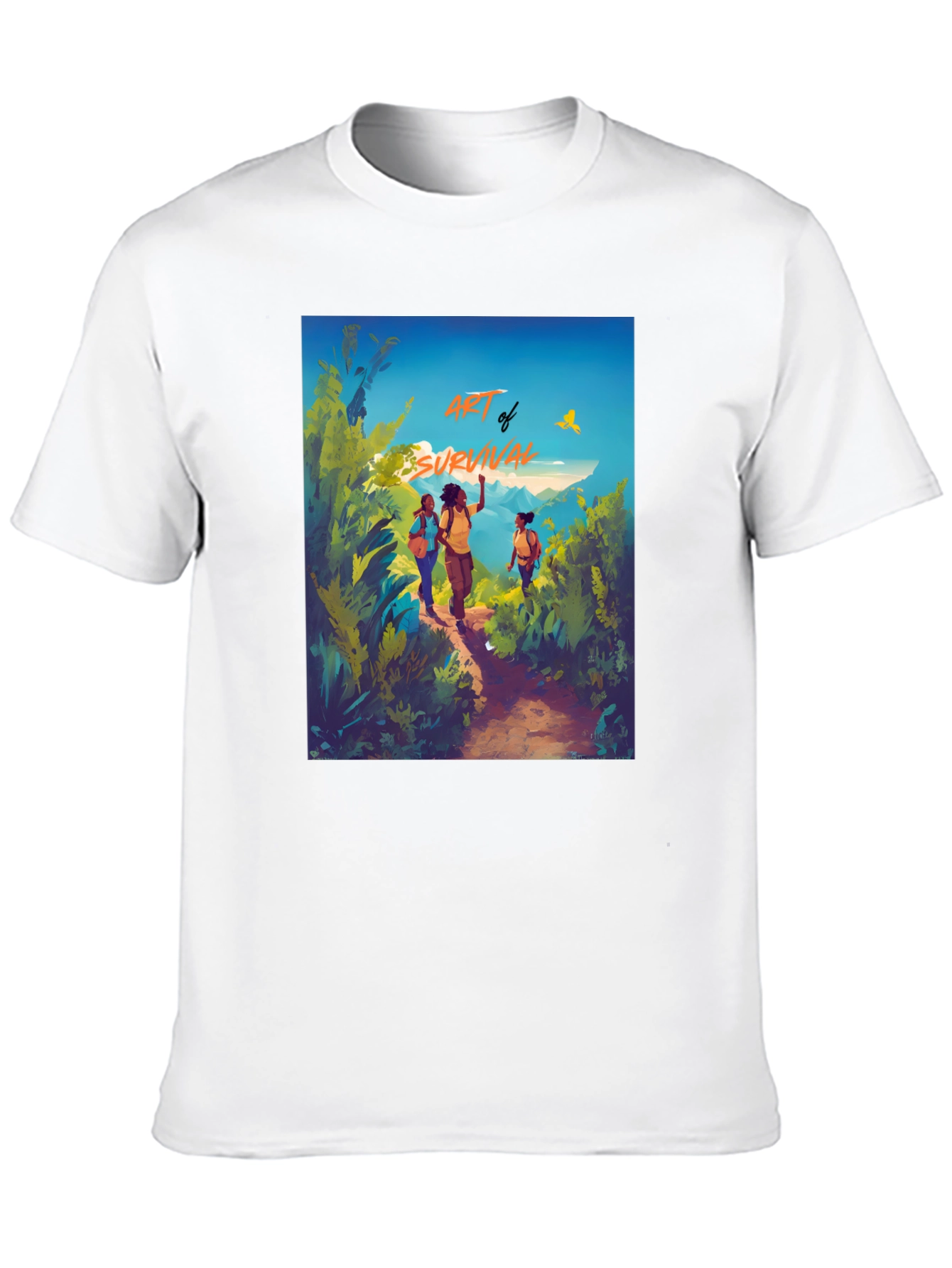 Art of Survival Black Graphic Tee