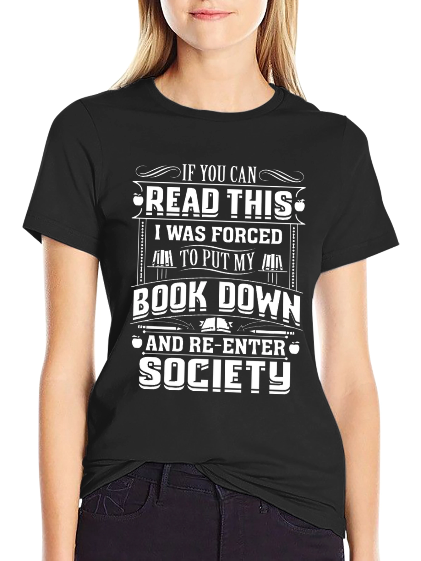 If You Can Read This Book Lover T-Shirt