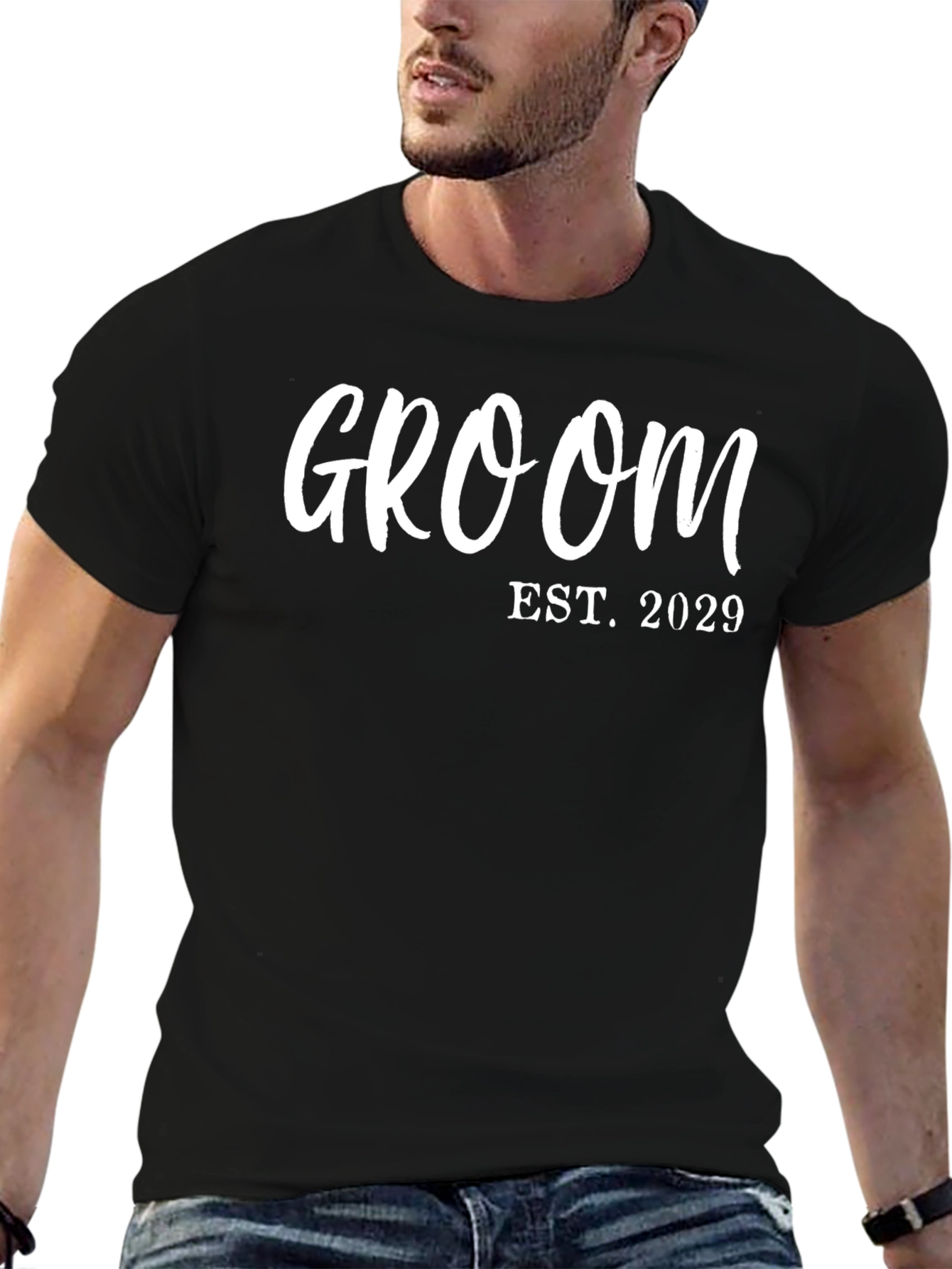 Groom Est. 2029 Wedding T-Shirt