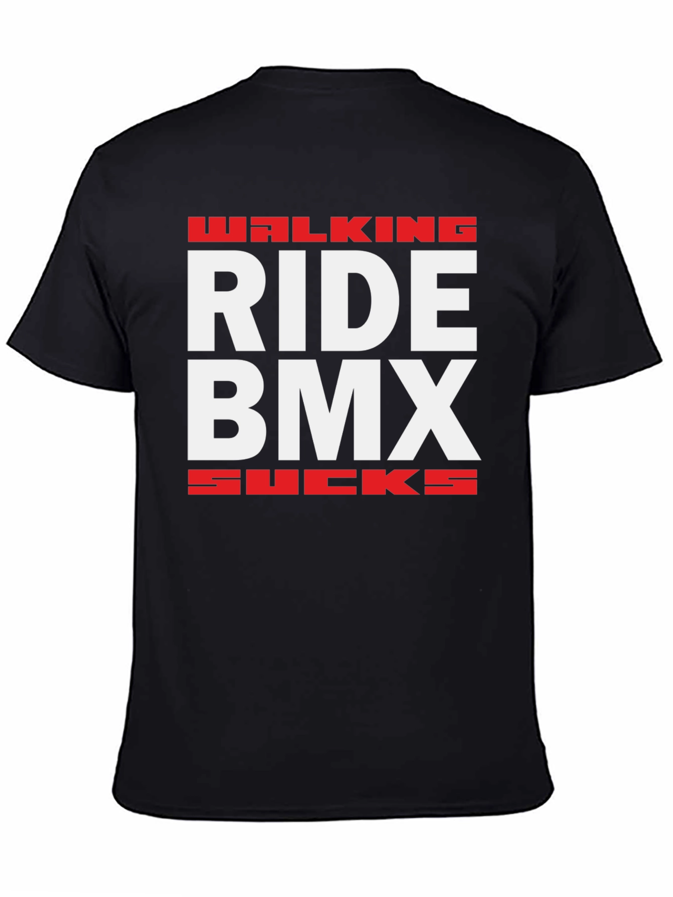 Ride BMX Graphic Tee - Black Cotton T-Shirt
