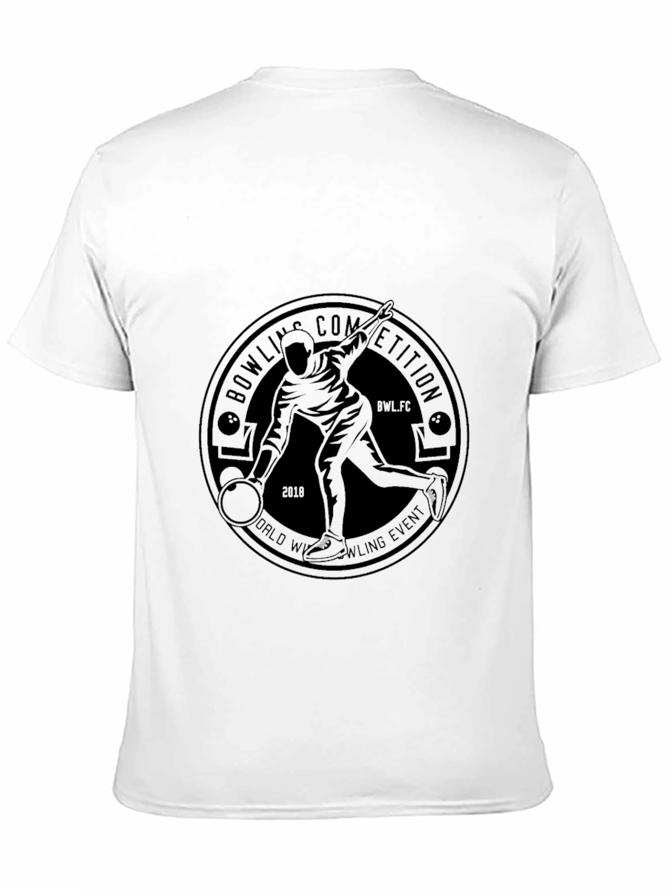 Black Bowling Competition T-Shirt