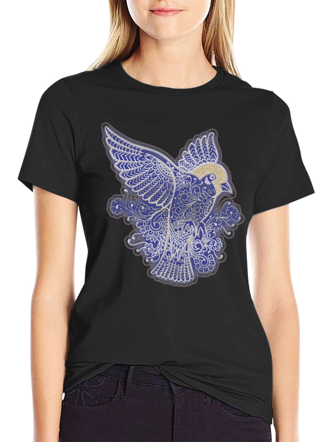 Bird Art Graphic Tee - Unique Design