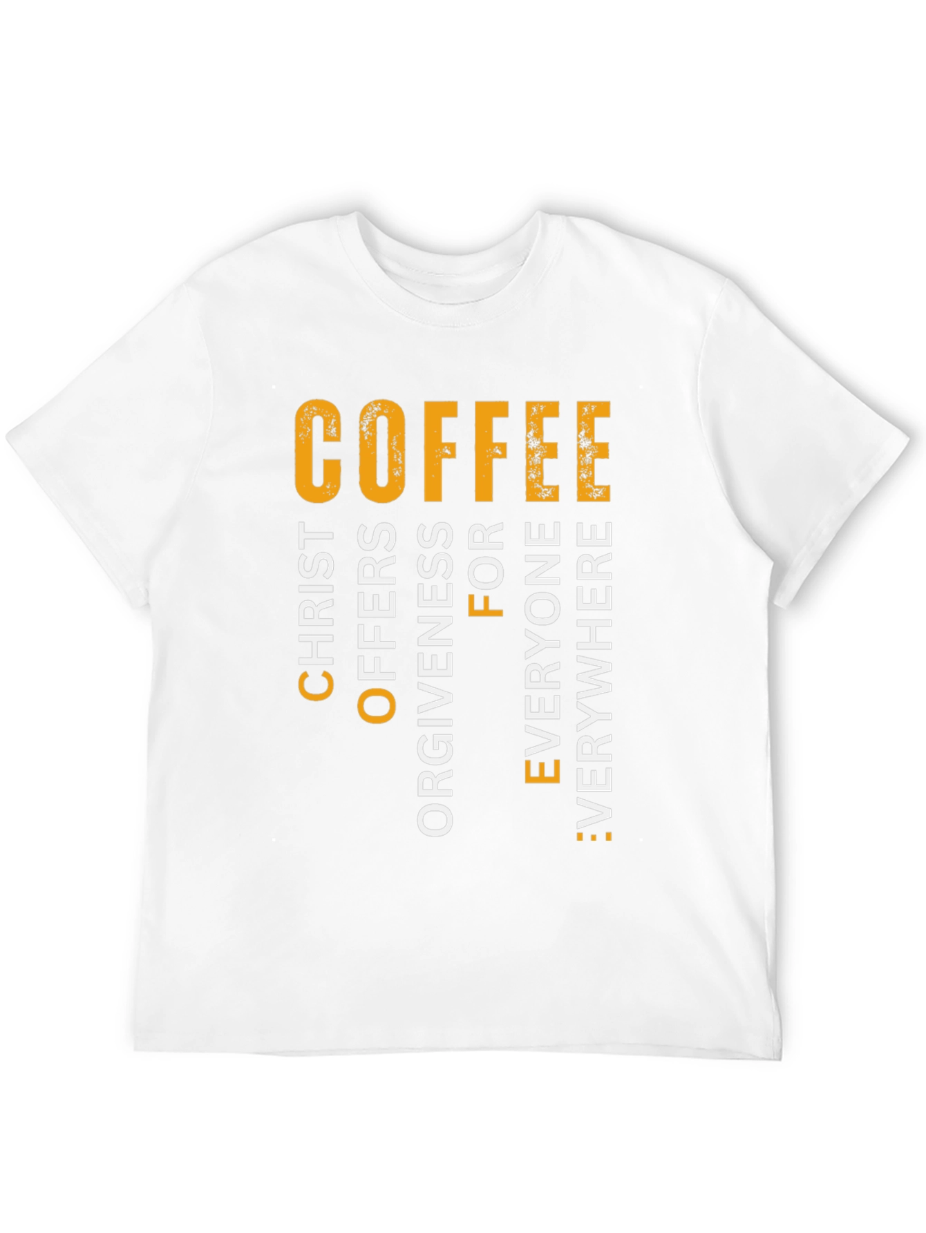 Coffee Christ Offers Forgiveness T-Shirt