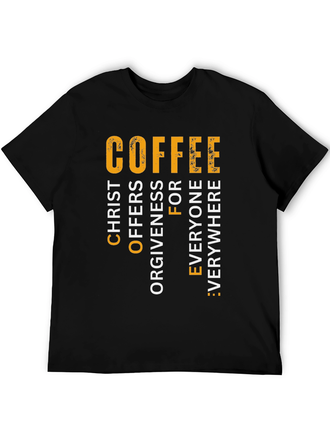 Coffee Christ Offers Forgiveness T-Shirt