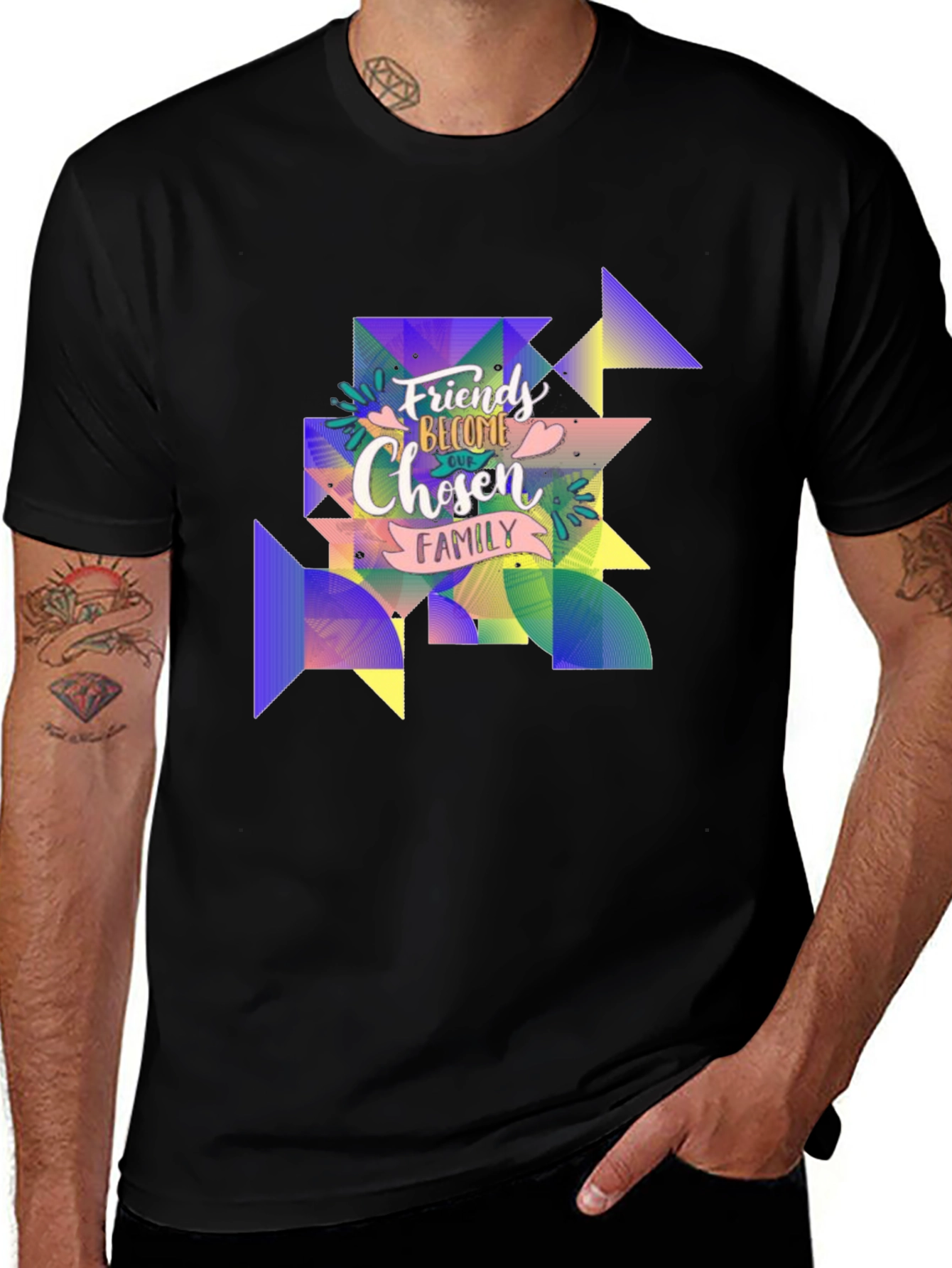 Friends Become Chosen Family T-Shirt