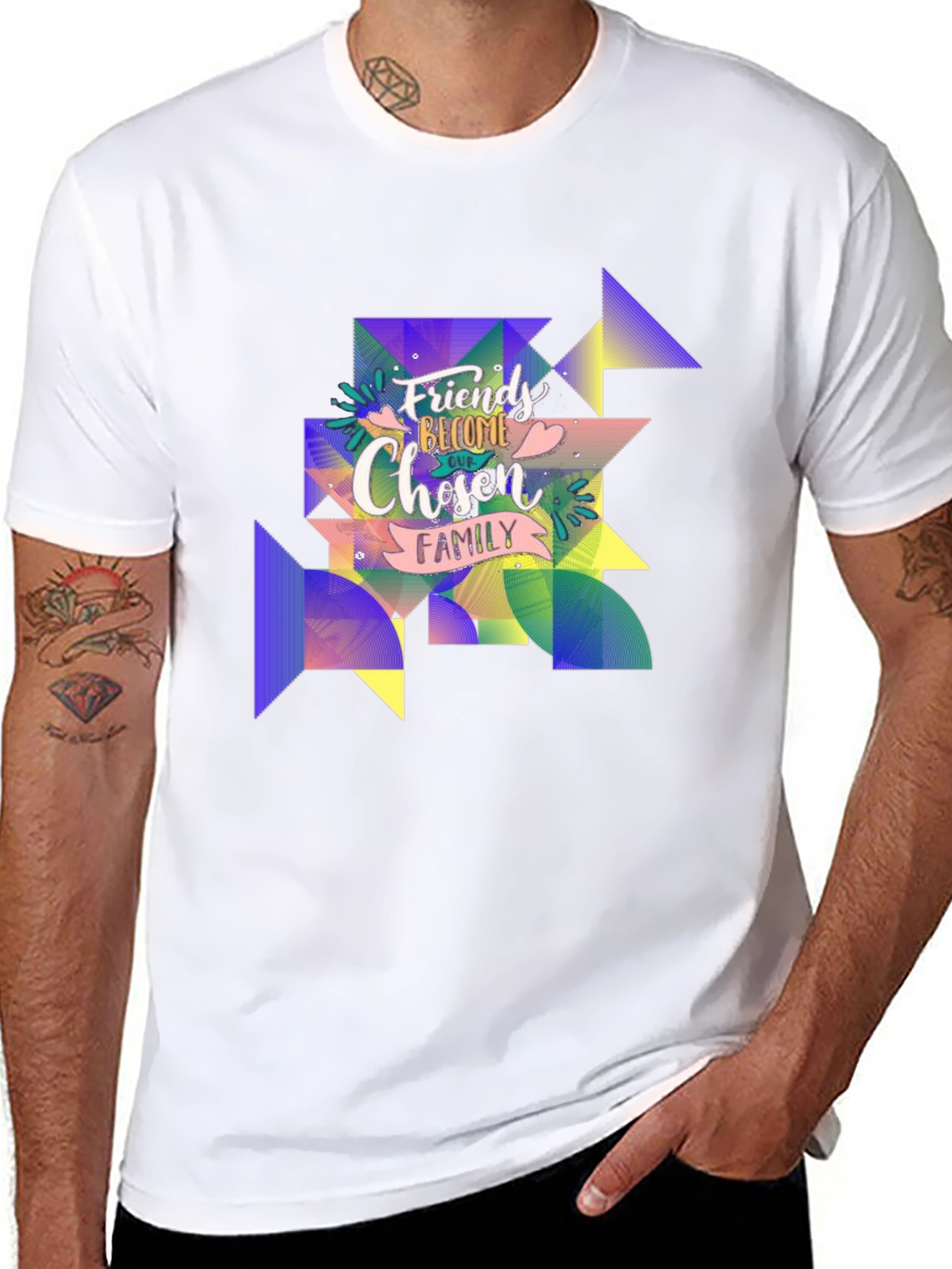 Friends Become Chosen Family T-Shirt
