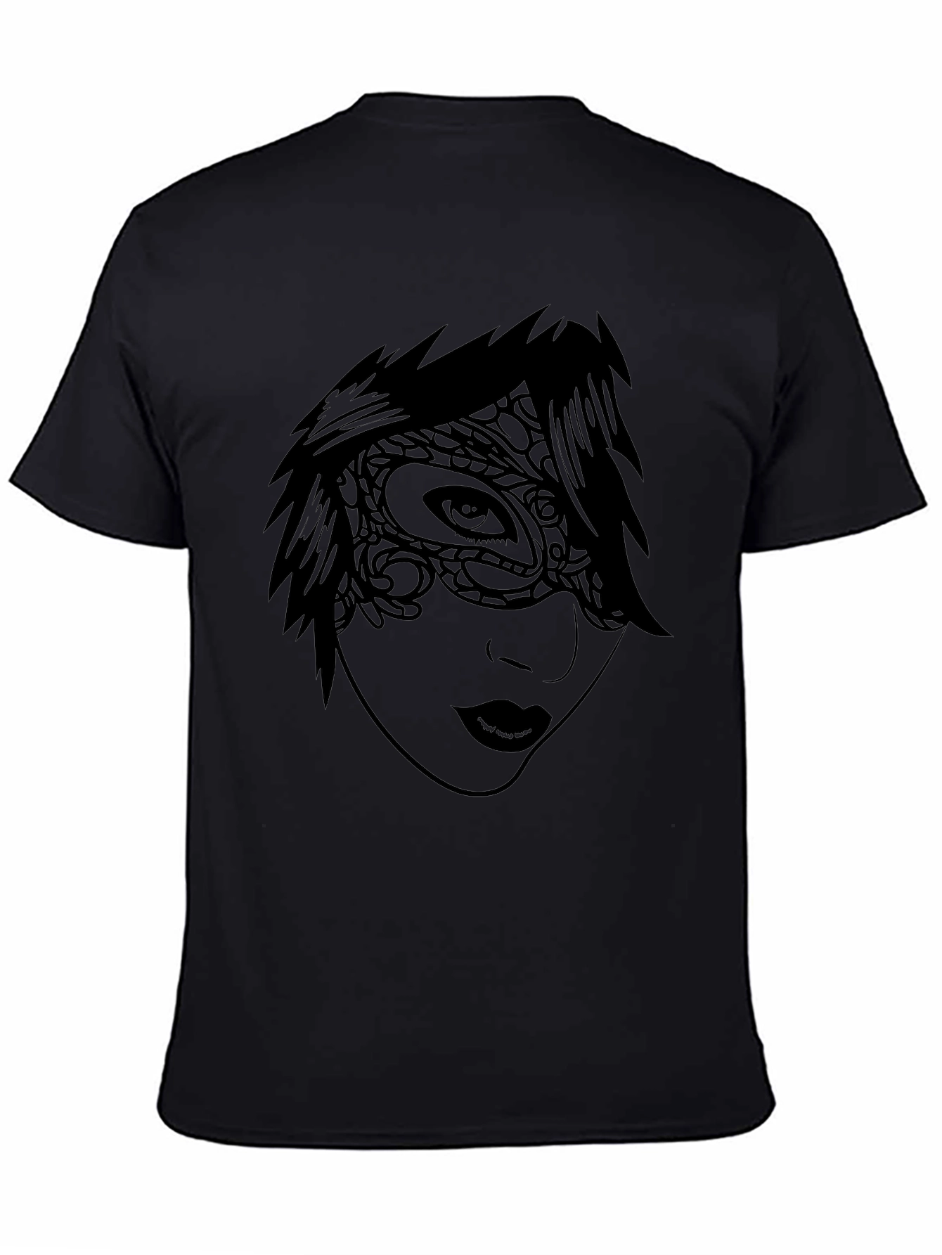 Masquerade Graphic Black T-Shirt
