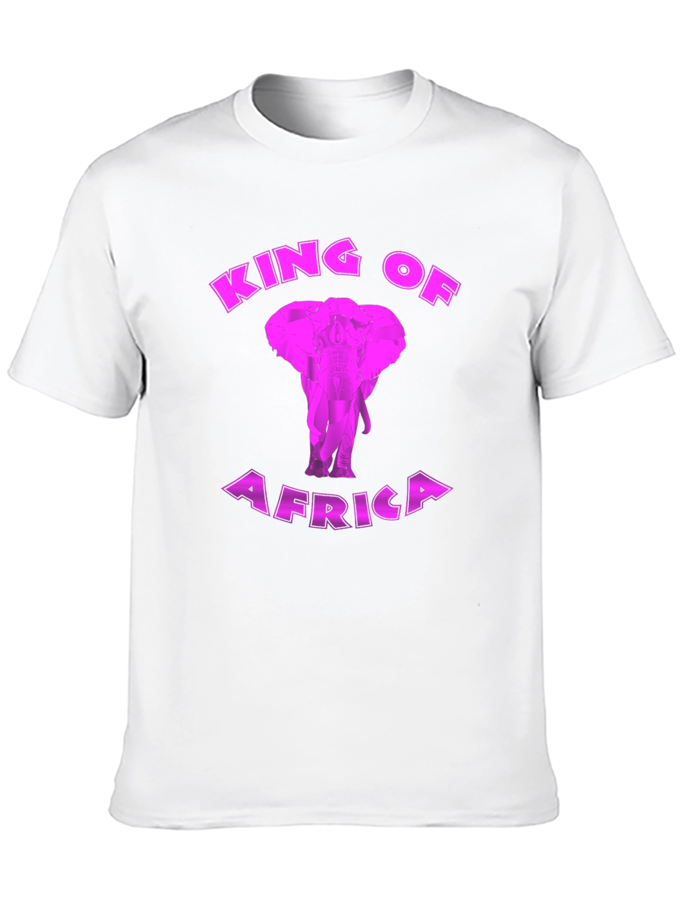 King of Africa Elephant Graphic Tee