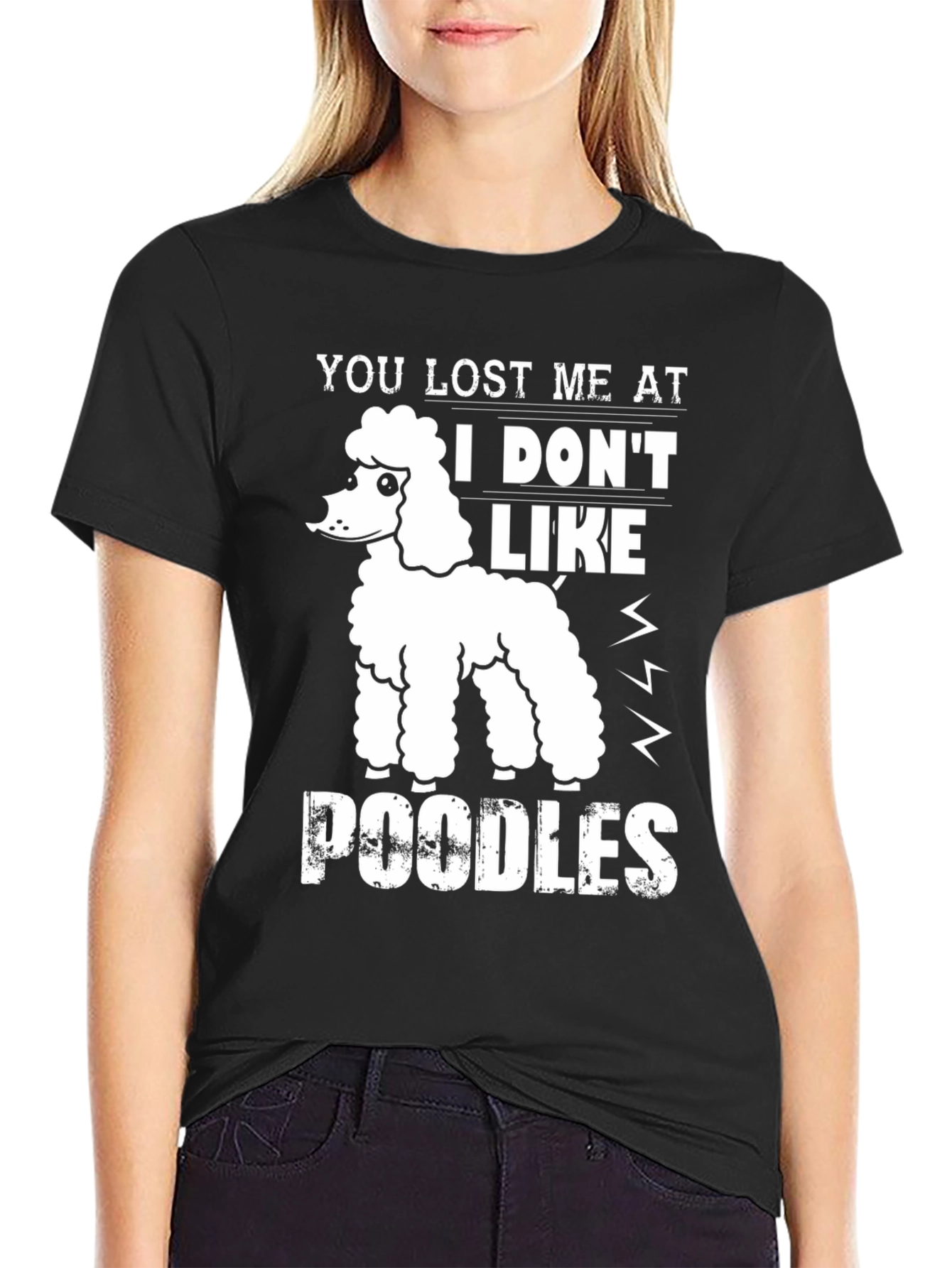 Poodle Lover Tee - You Lost Me At Poodles
