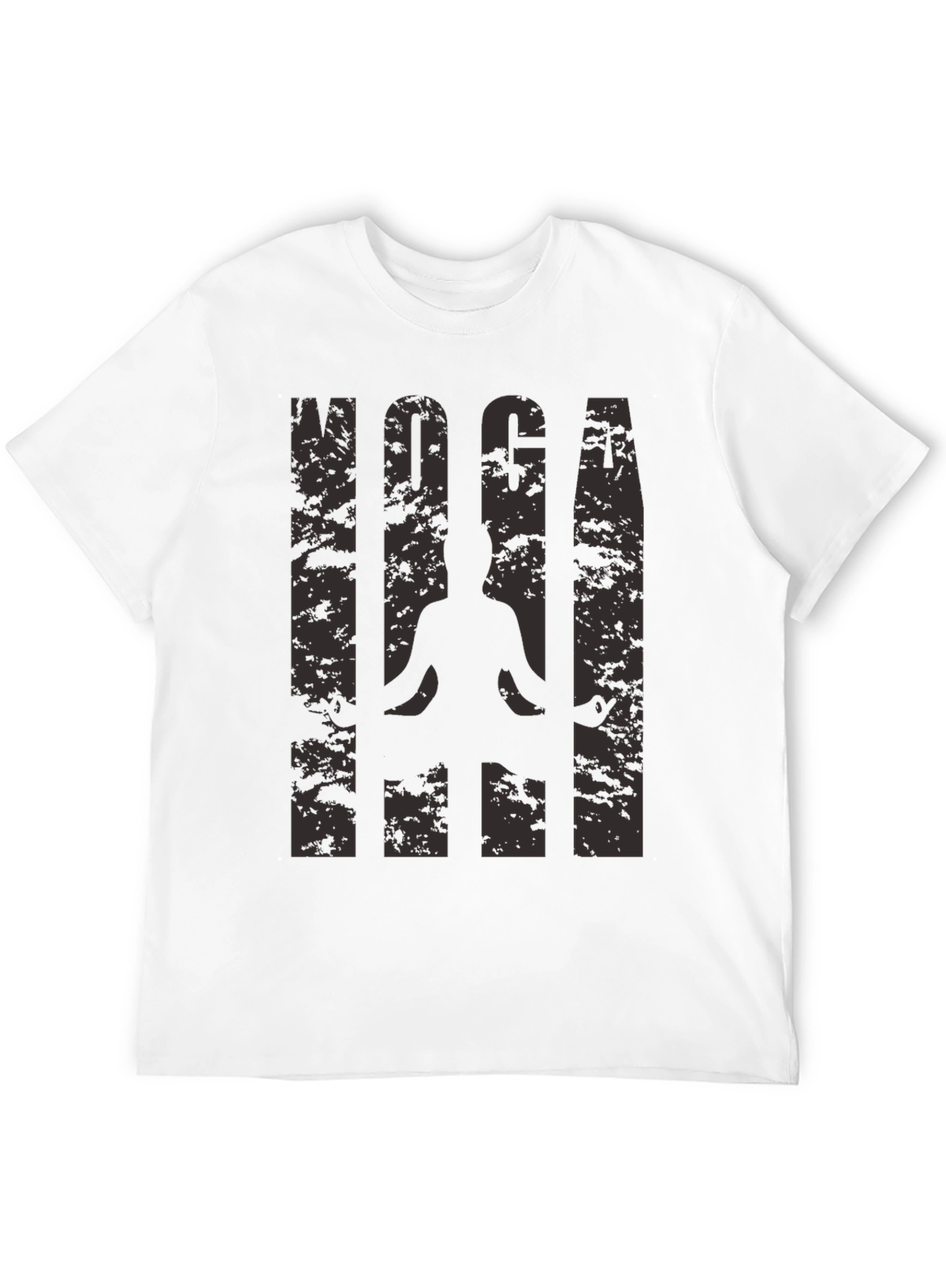Yoga Silhouette Graphic T-Shirt