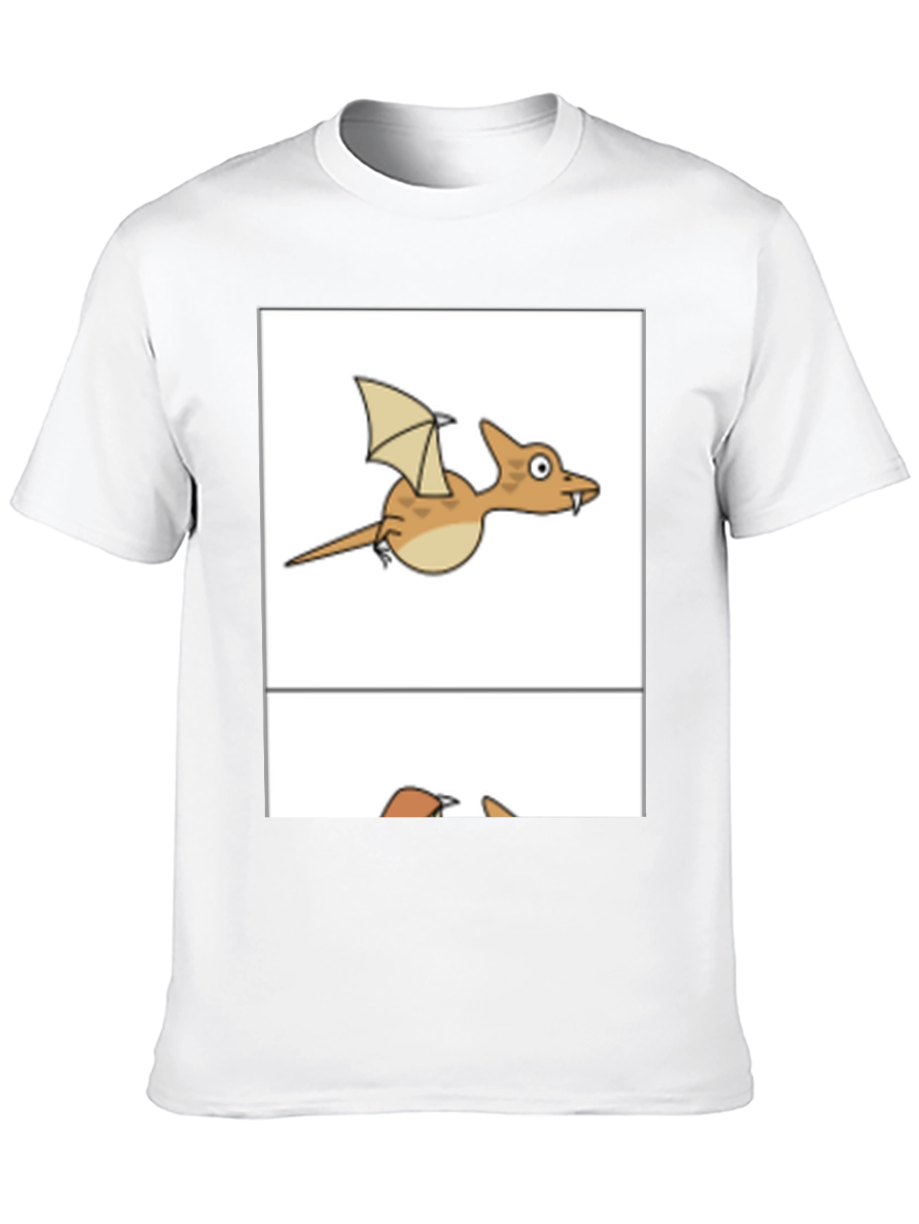 Cool Dragon Graphic Tee - Black Cotton Blend